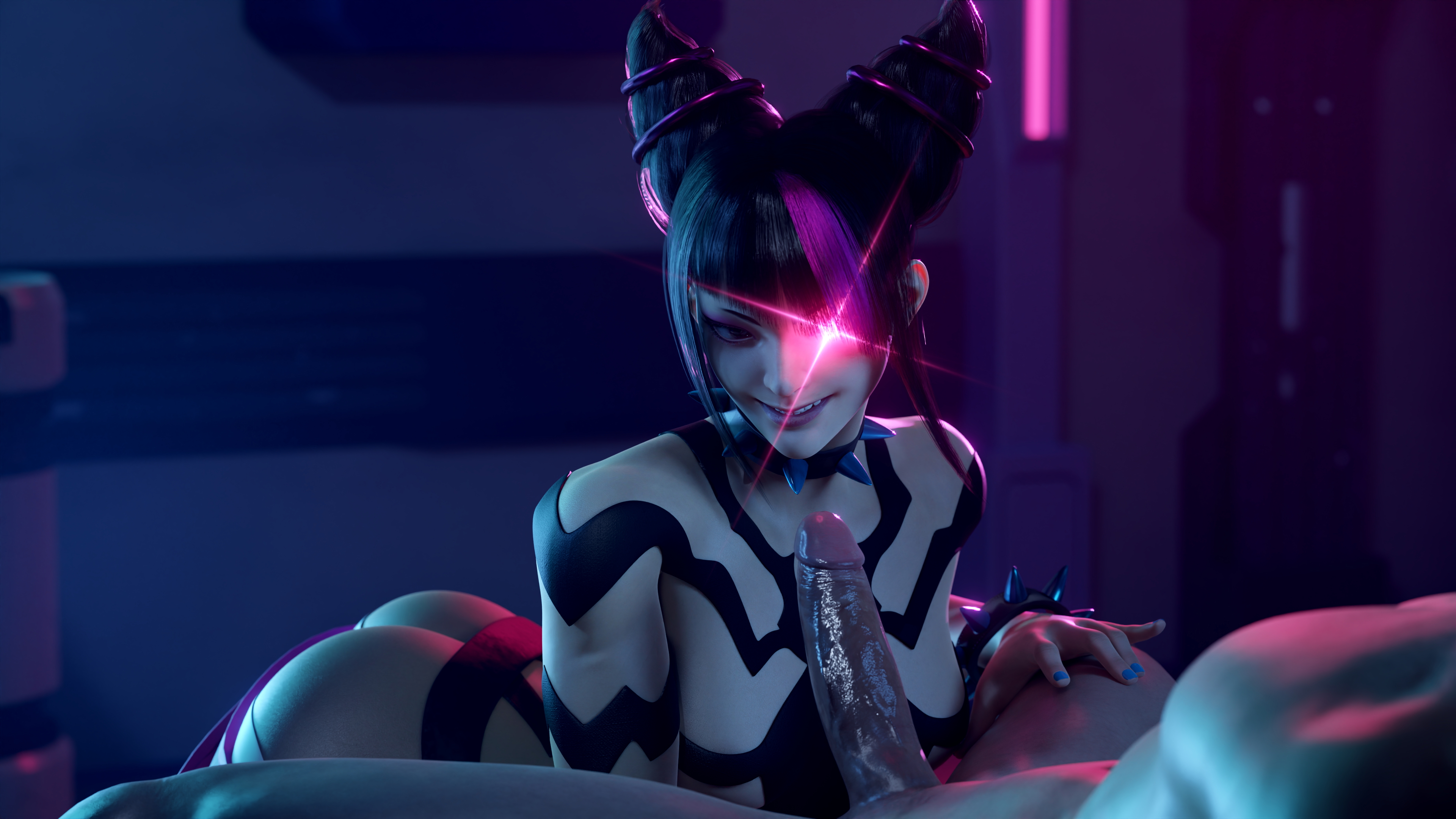 You Look Good Street Fighter Juri Han Asian Dark Hair Light Skin