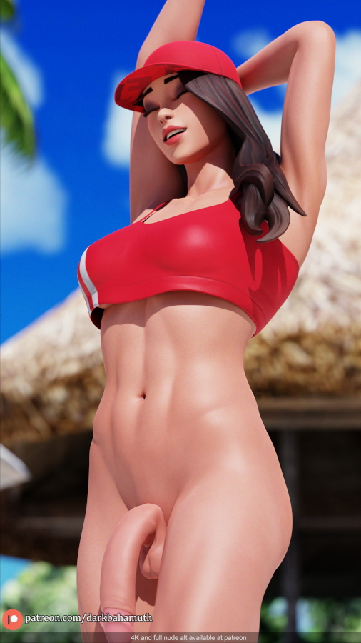 Ruby having a little stretch. Ruby (Fortnite) Fortnite Futanari