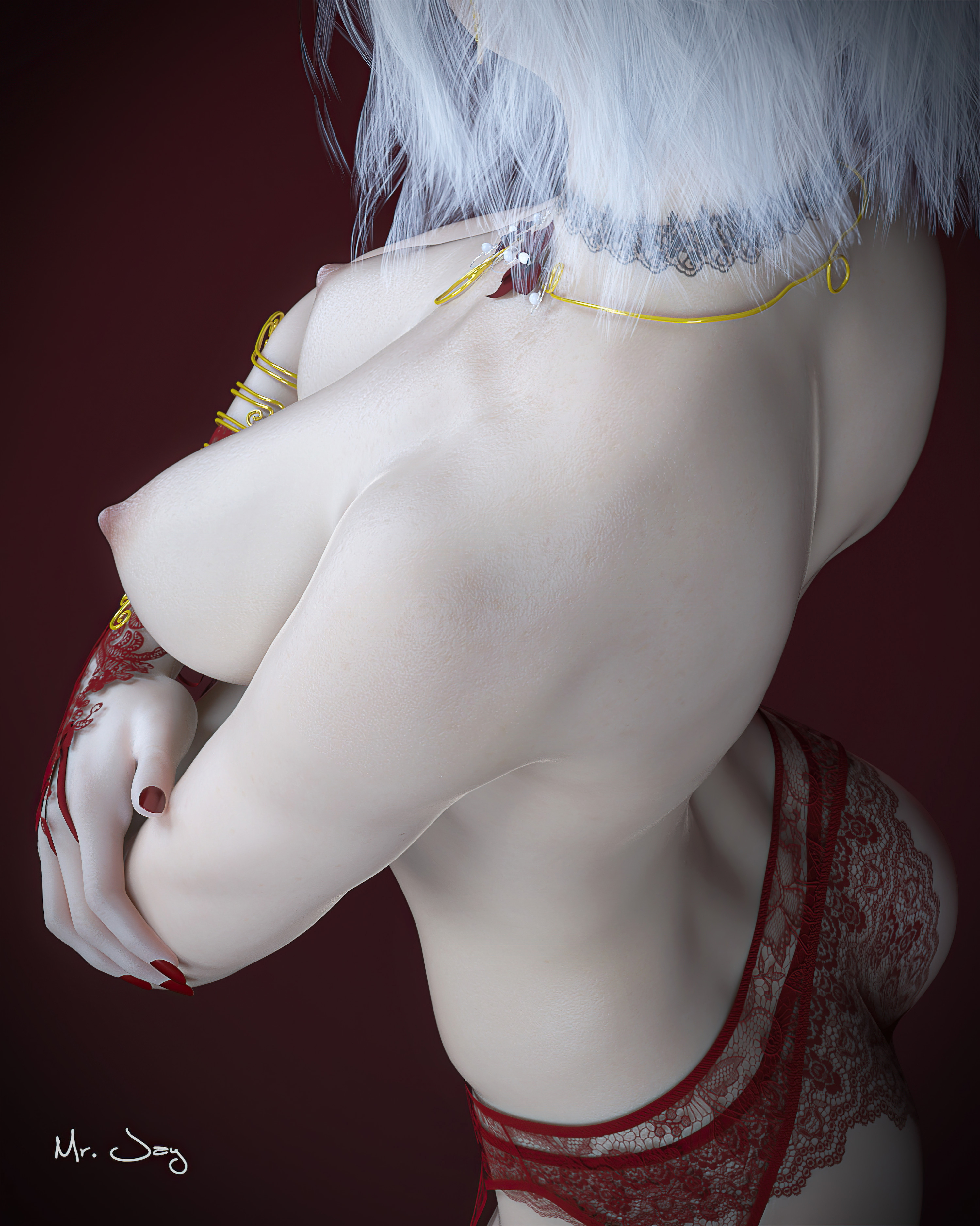 Dora from ShadowBrides  Fantasy Half Naked Naked Vampire 6