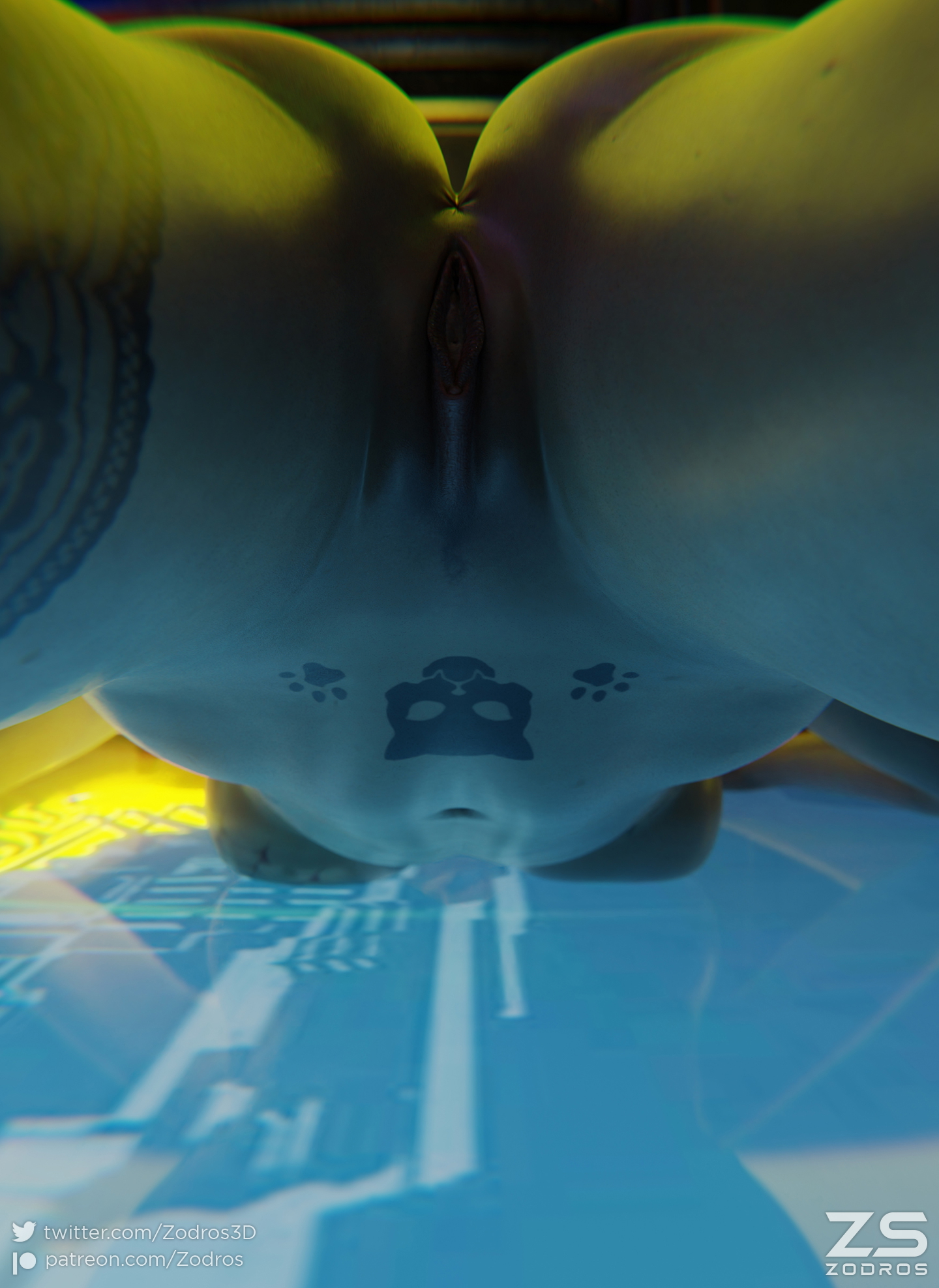 JUDY AFTERLIFE BACKROOM Cyberpunk2077 Judy Alvarez Nude Tattoo Short Hair Pov Sexy Against The Wall Pussy 3