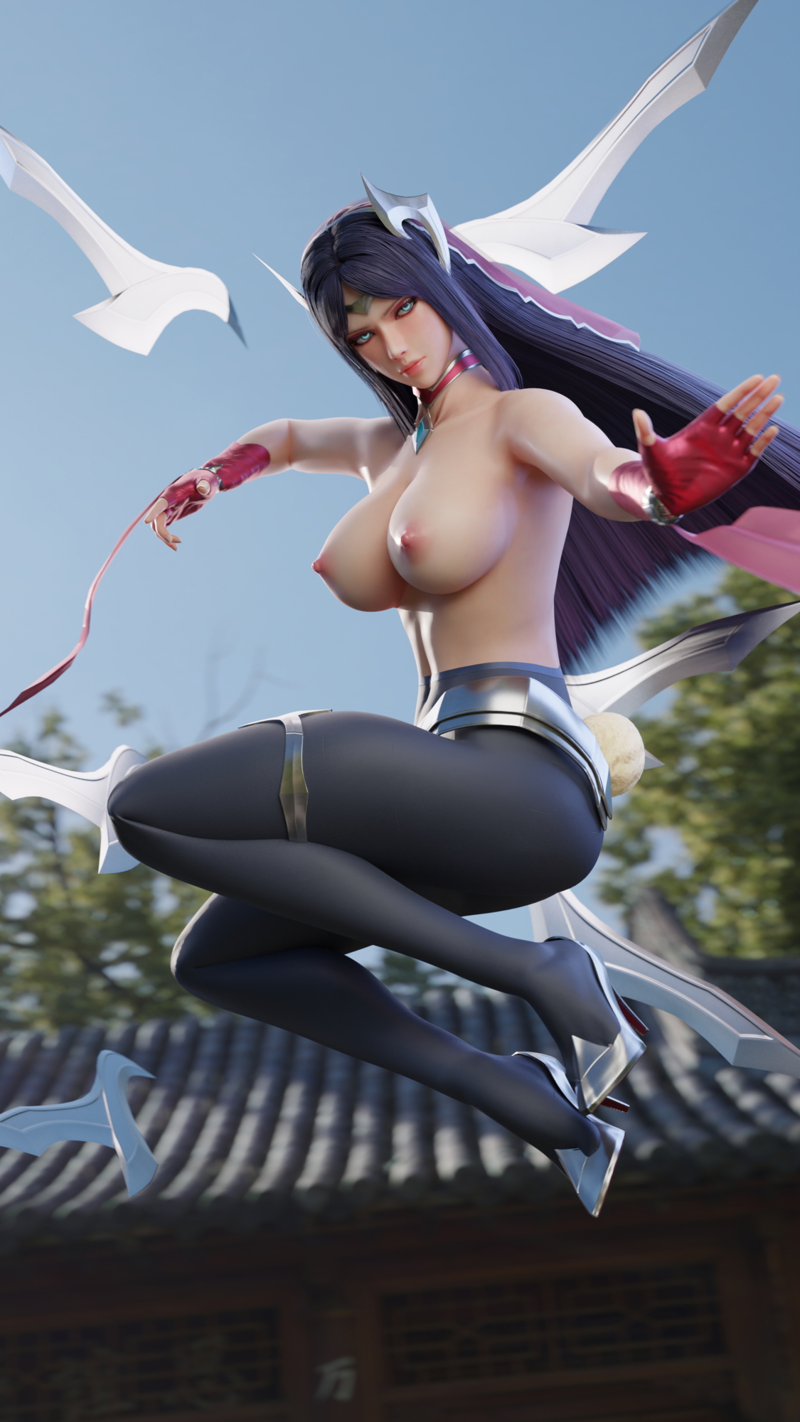 Irelia Irelia League Of Legends Pose Posing Poster 2