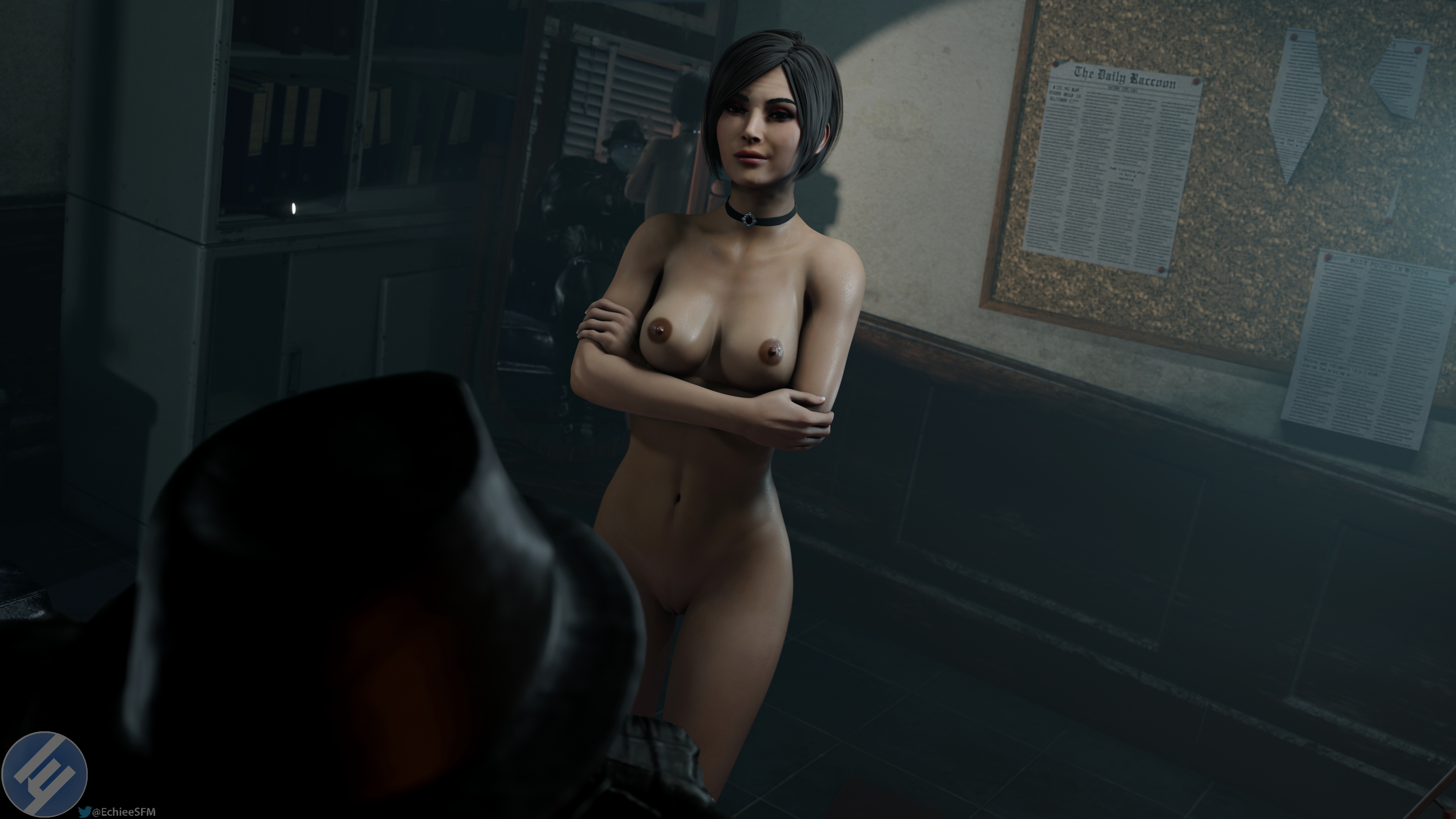 When patience pays off Ada Wong Mr X Resident Evil 2 Remake Blowjob Deep throat Piledrive Vaginal Cowgirl Anal Full Nelson Anal Creampie