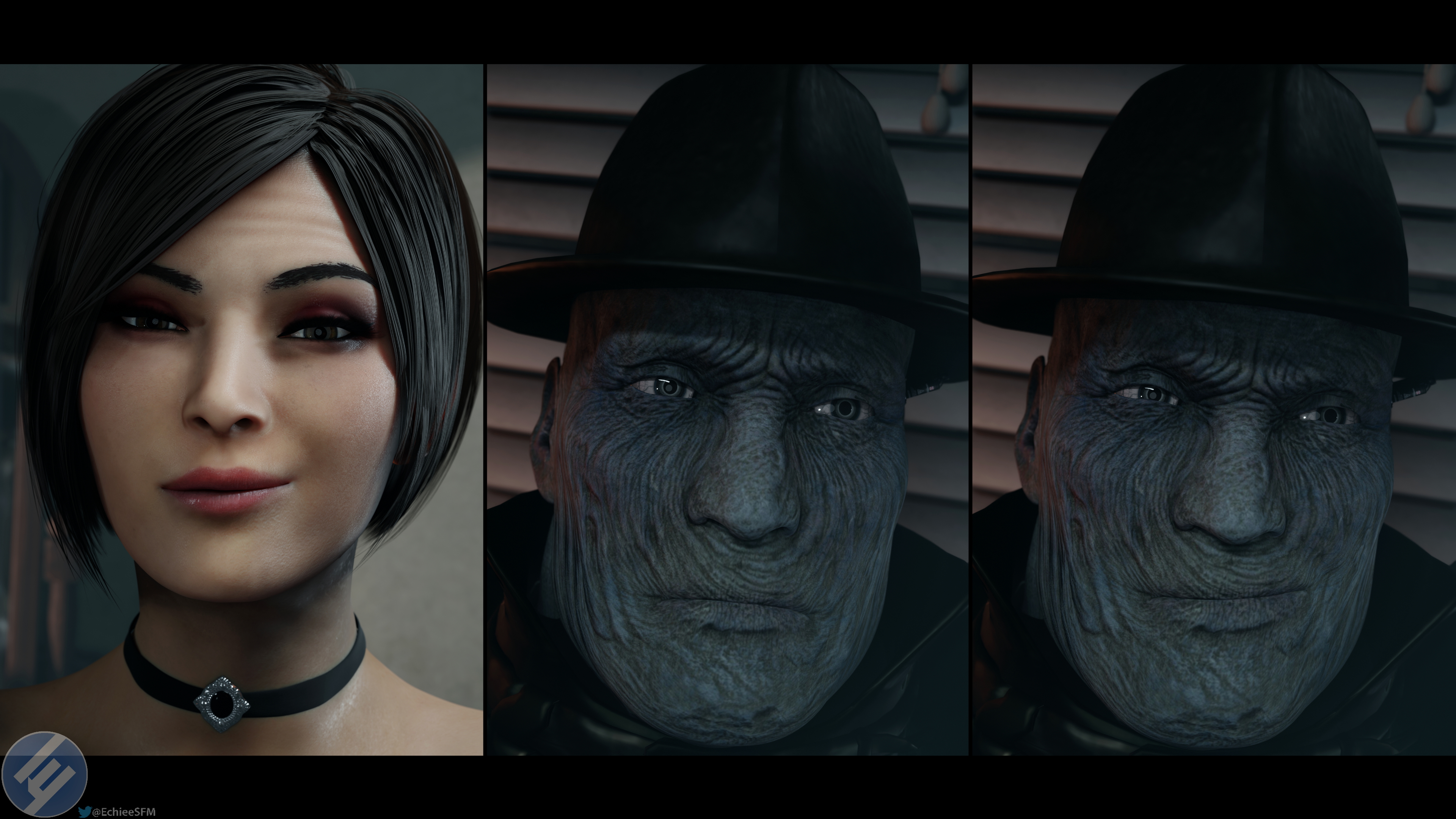 When patience pays off Ada Wong Mr X Resident Evil 2 Remake Blowjob Deep throat Piledrive Vaginal Cowgirl Anal Full Nelson Anal Creampie 3