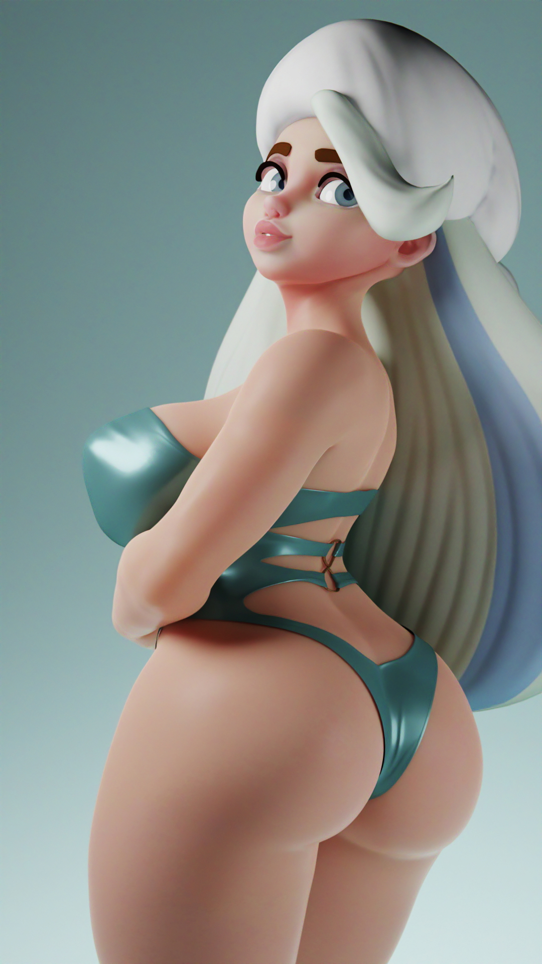 Melony poses Pokemon Melony (pokemon) Boobs Big Boobs Big Breasts Breasts Largebreasts Mature Swimsuit Sexy Sexy Ass Pose