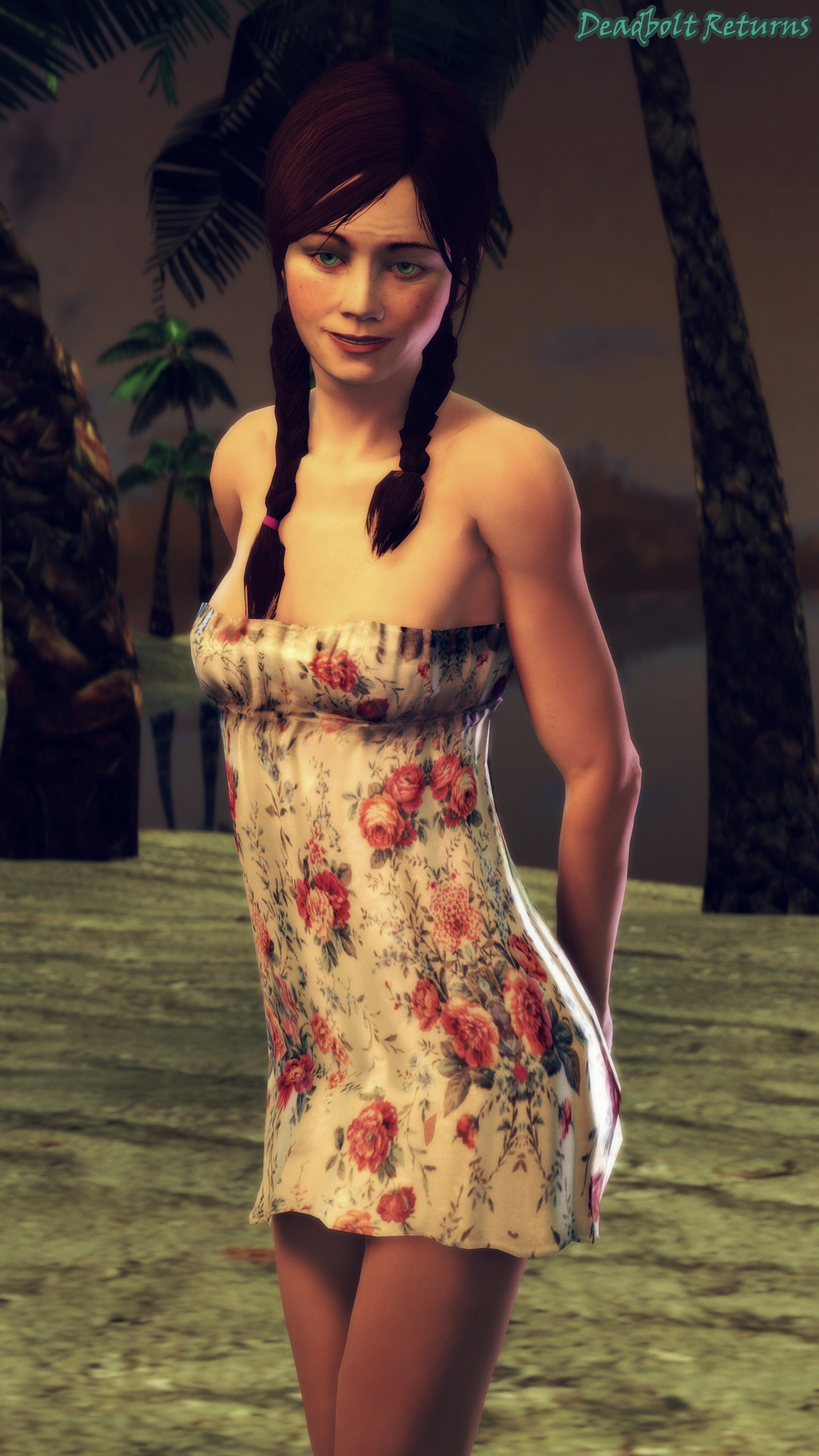 Victoria Beachside Strip Set Victoria Burnwood Victoria (hitman Absolution) Hitman Hitman Absolution Victoria (hitman) Sfm Source Filmmaker Nsfw 3dnsfw 3d Porn 3d Girl Pinup Pinupgirl