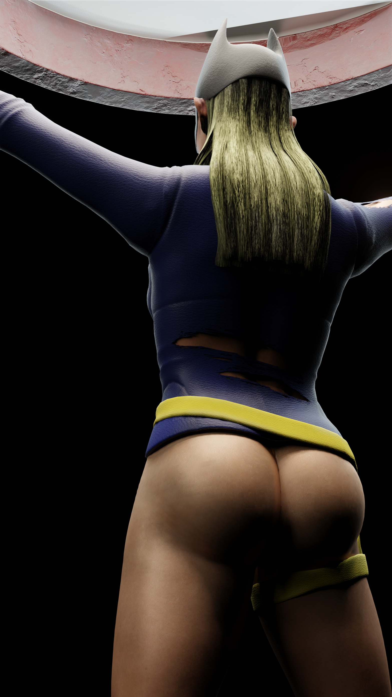 Alexa Bliss: Batgirl Bound Wwe Alexa Bliss Batgirl Dc Comics Bondage Cosplay Captured Comics