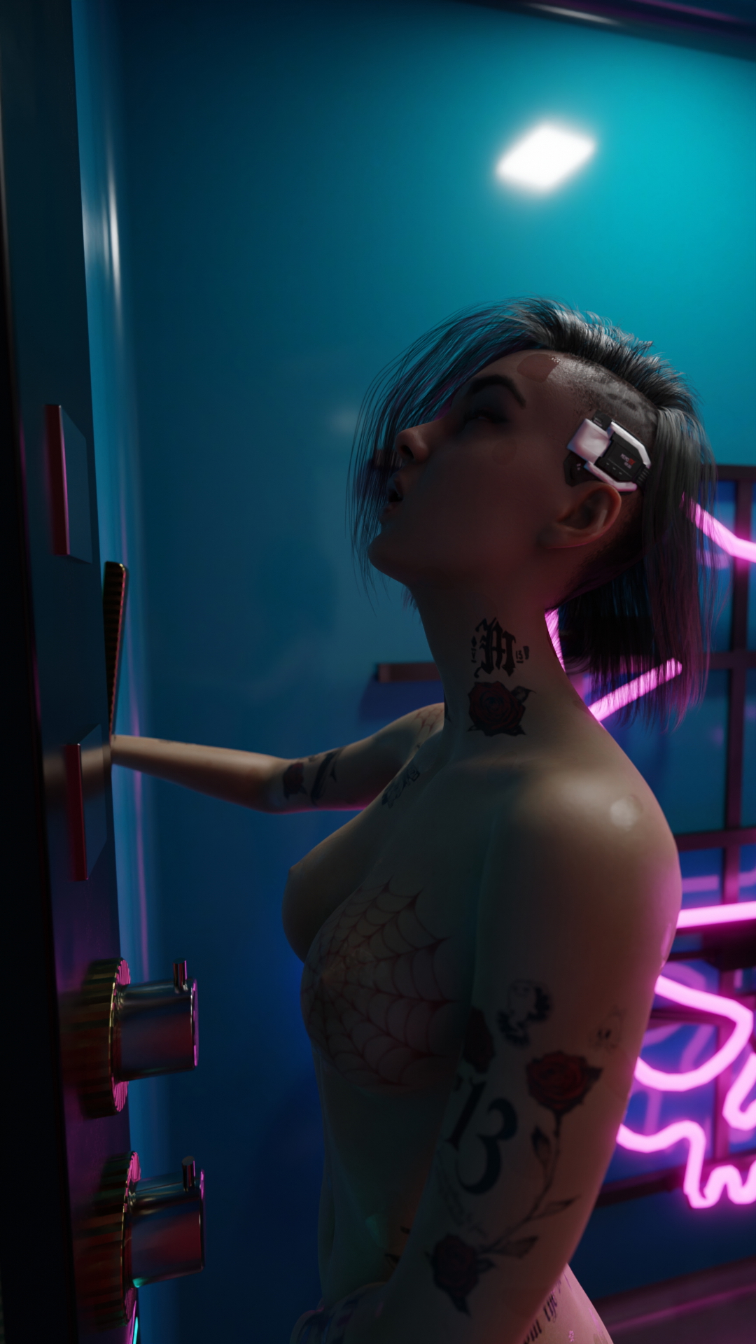 Sexy shower Cyberpunk2077 Judy Alvarez Cyberpunk Shower