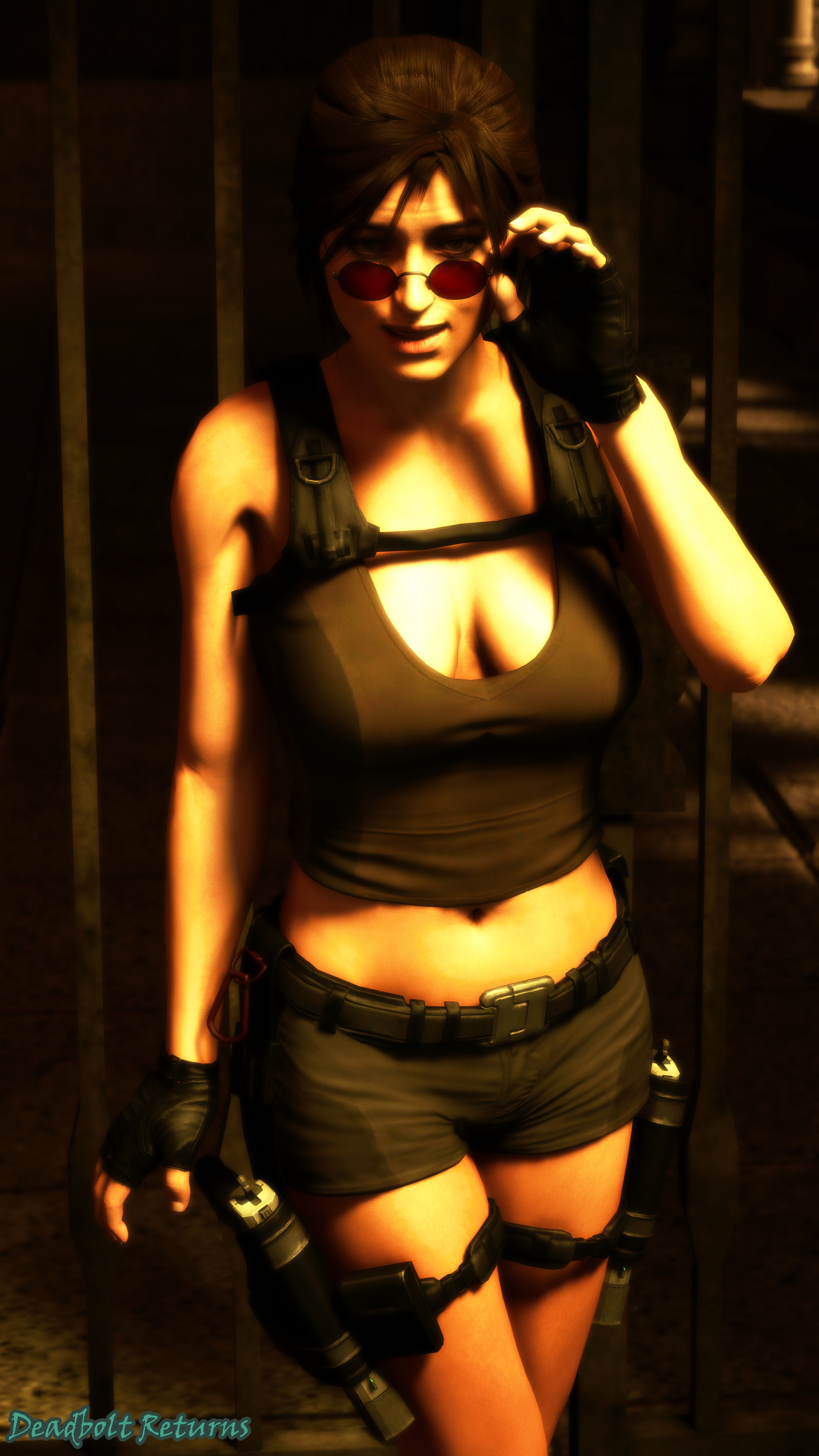 Lara Croft: Lewd Raider - VHS Cover Lara Croft Tomb Raider Rise Of The Tomb Raider Sfm Source Filmmaker 3d Porn 3d Girl 3dnsfw Nsfw Rule34 Rule 34 3