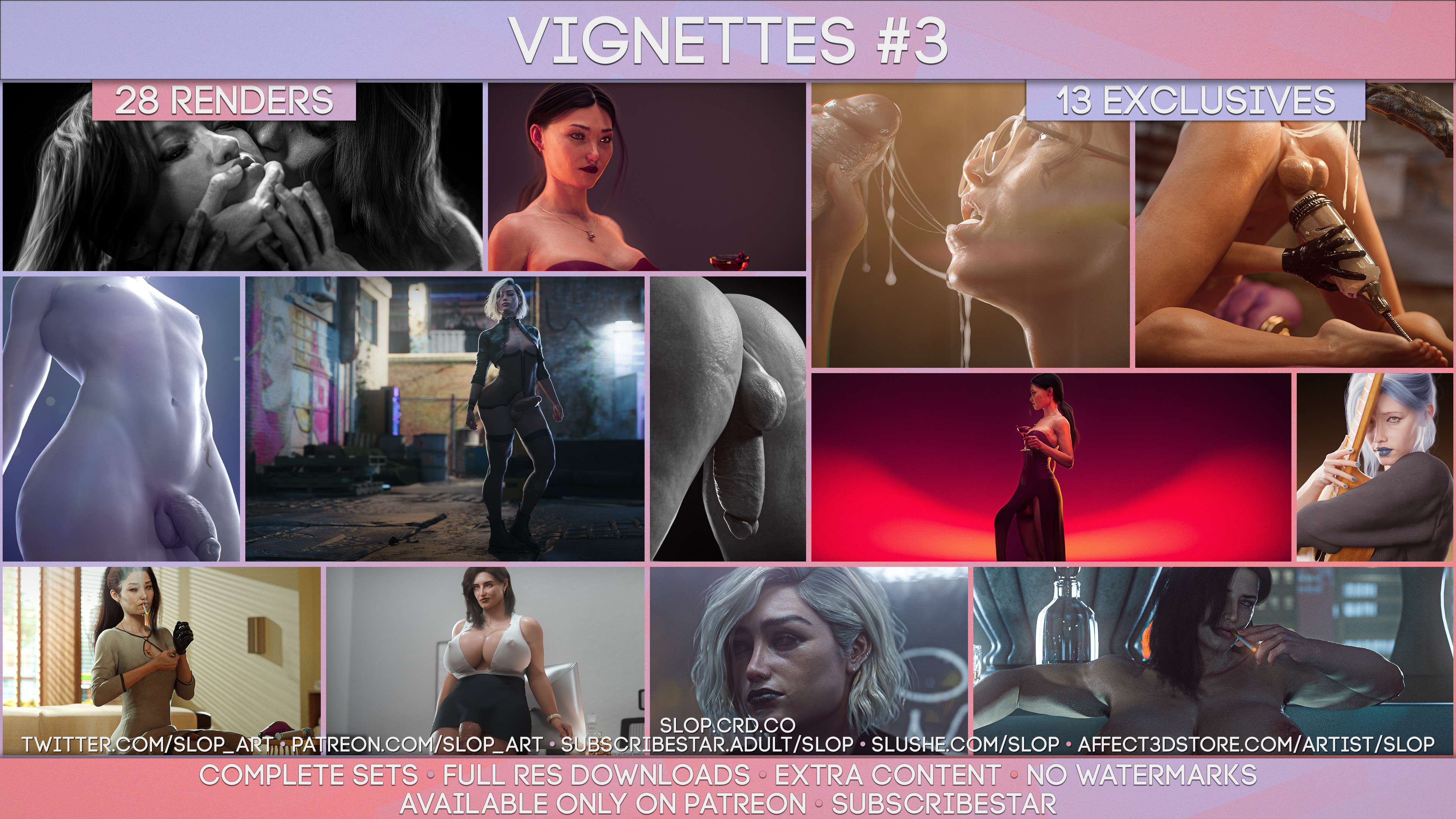 Vignettes #3  3d Porn Futanari Trans Transgender Femboy