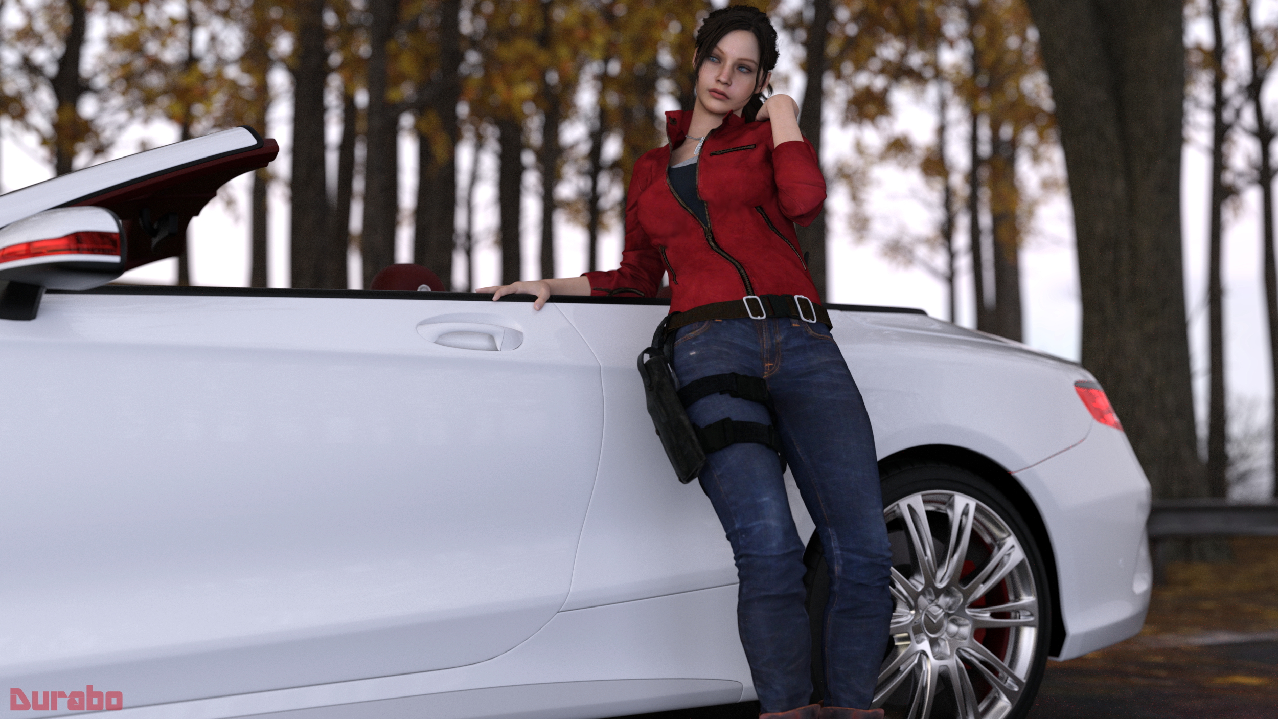 Claire Redfield Claire Redfield Resident Evil Pinup Feet Nude Solo Hairy Pussy 3