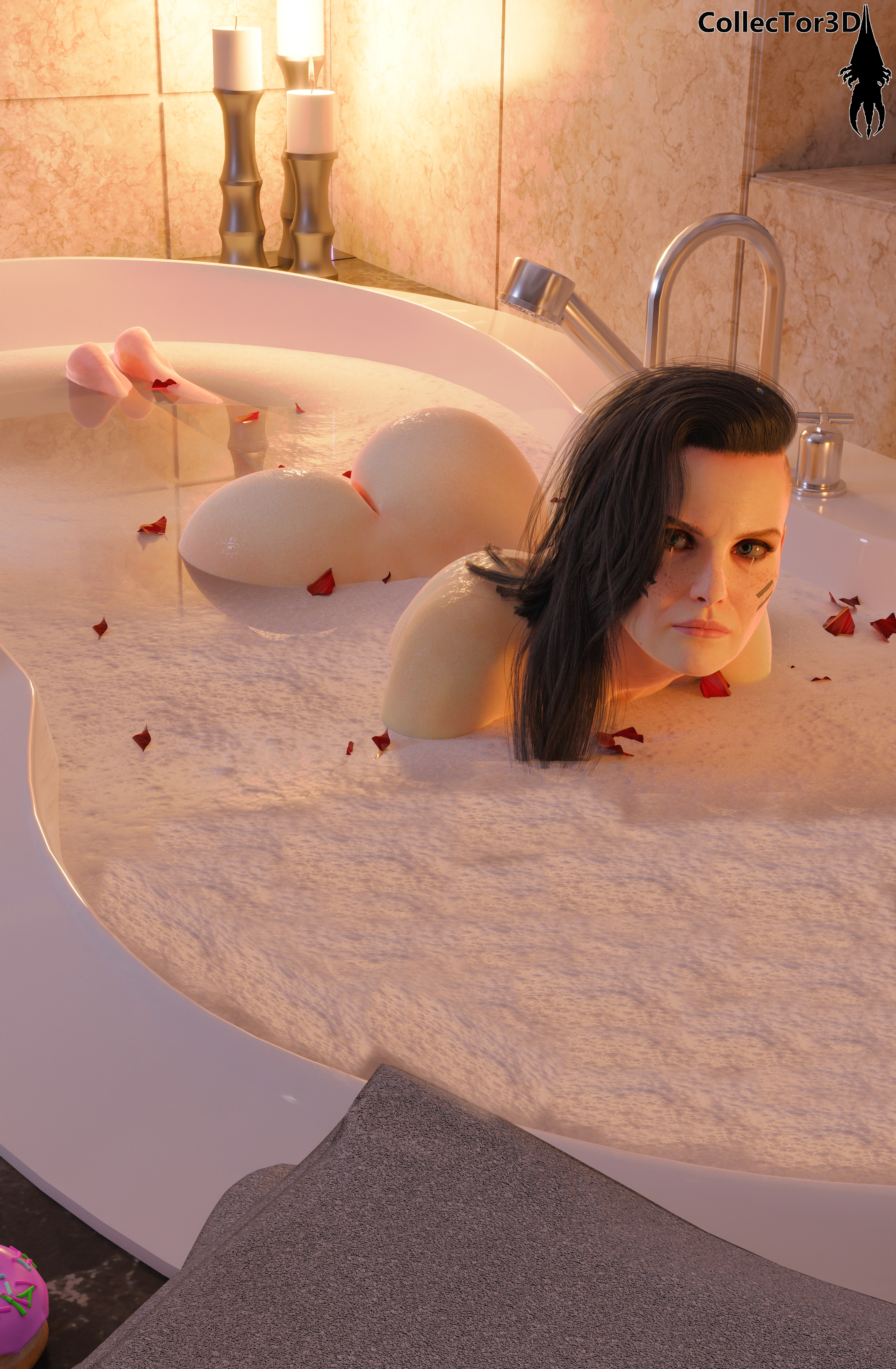 who want take a bath with mommy rogue? Cyberpunk2077 Rogue Amendiares 3d Girl 3d Porn Blendercycle Blendernsfw Blender Cycle Cyberpunk Ass Big Ass Butt Big Butt Cake Cum Big Tits Tits Boobs Pinup