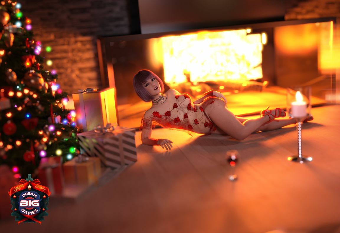Reia X-Mas 22 Perfect Date Christmas Fireplace