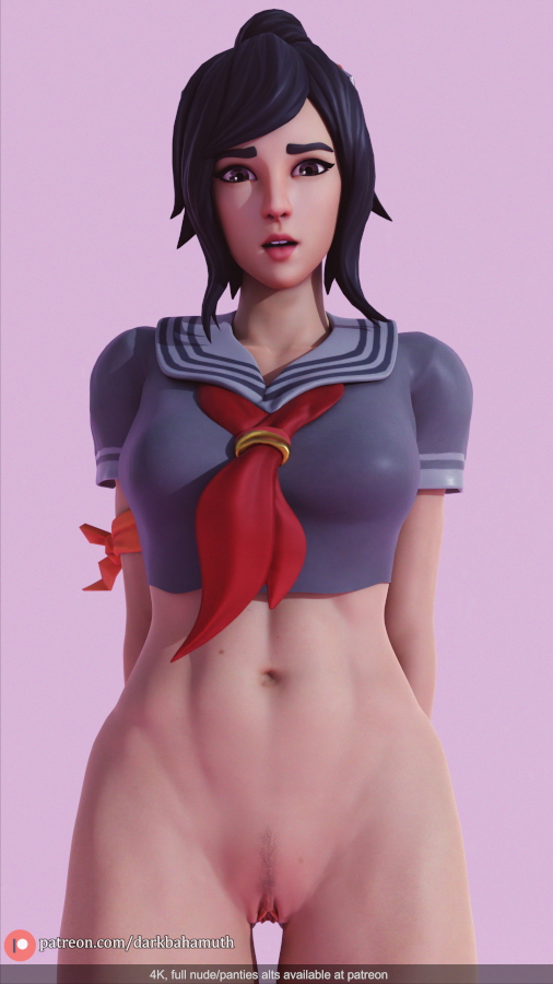 Tsuki is a little shy | Chosen by a patron! Tsuki Fortnite 