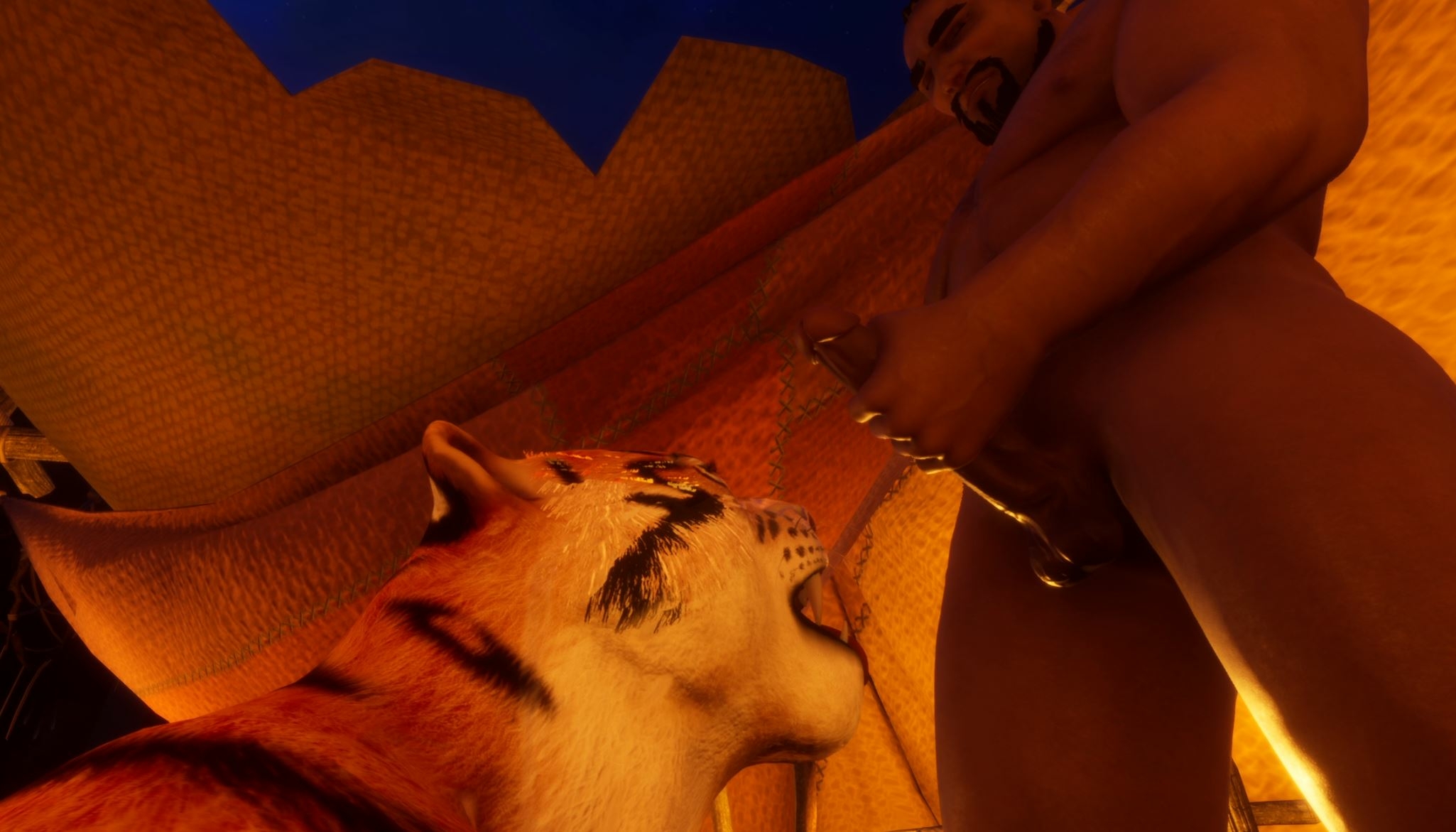 Just a few sreenshots Wild Life Game Wip Furry Succubus 7