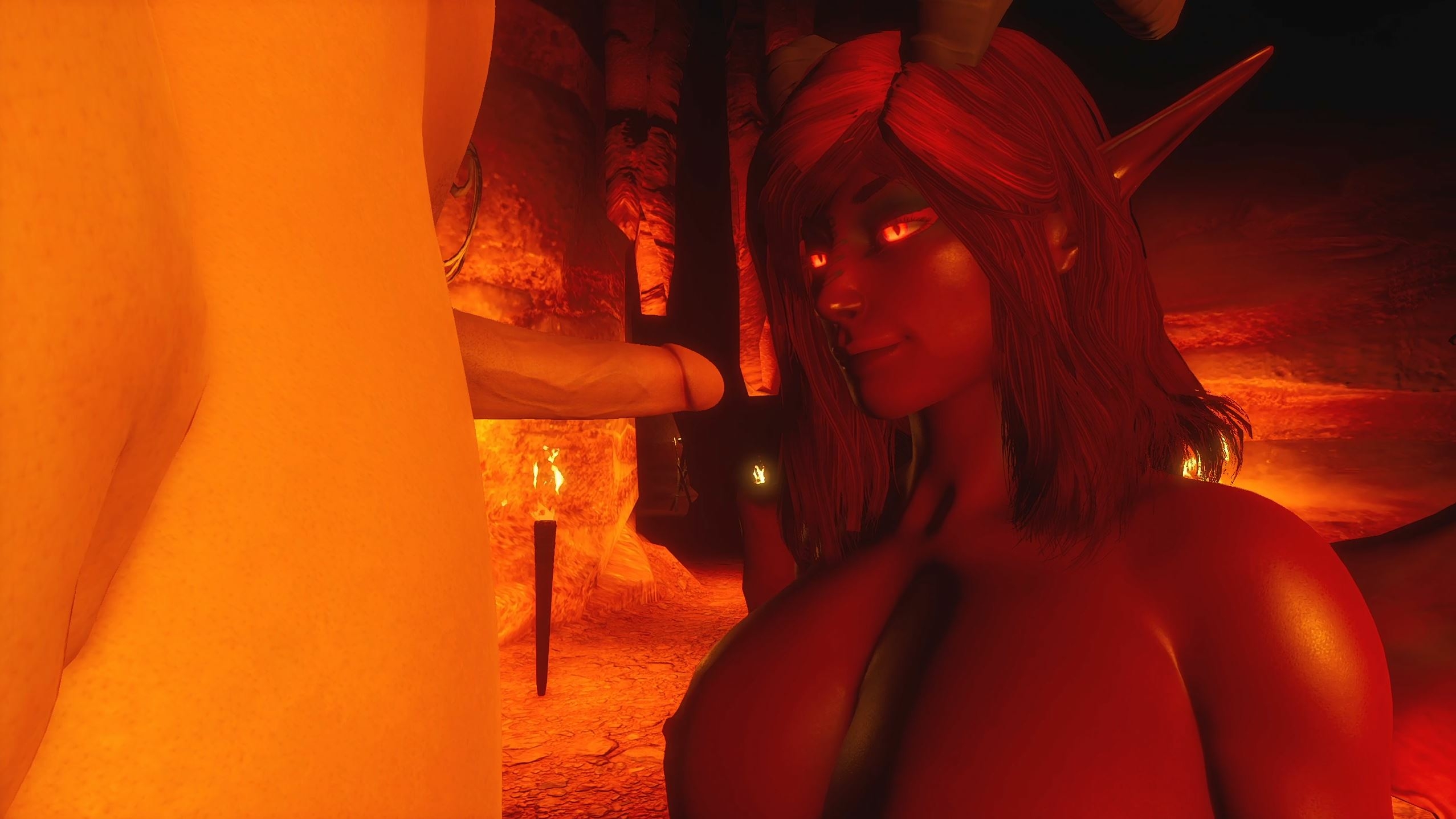 Just a few sreenshots Wild Life Game Wip Furry Succubus 27