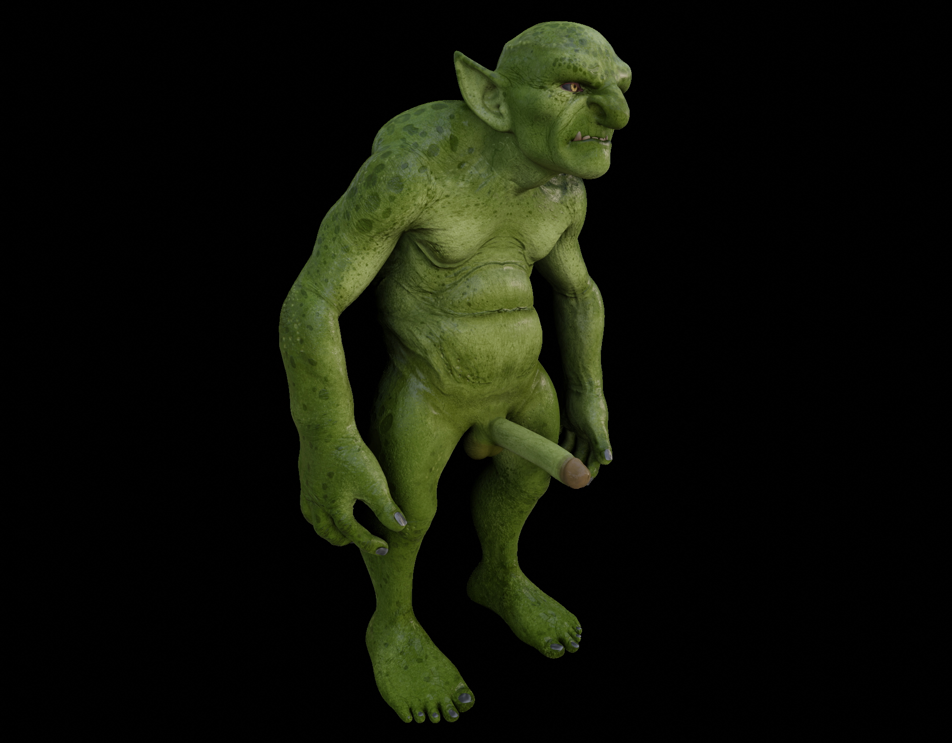 Goblin Model Character  Goblin Model Nsfw Nude 2