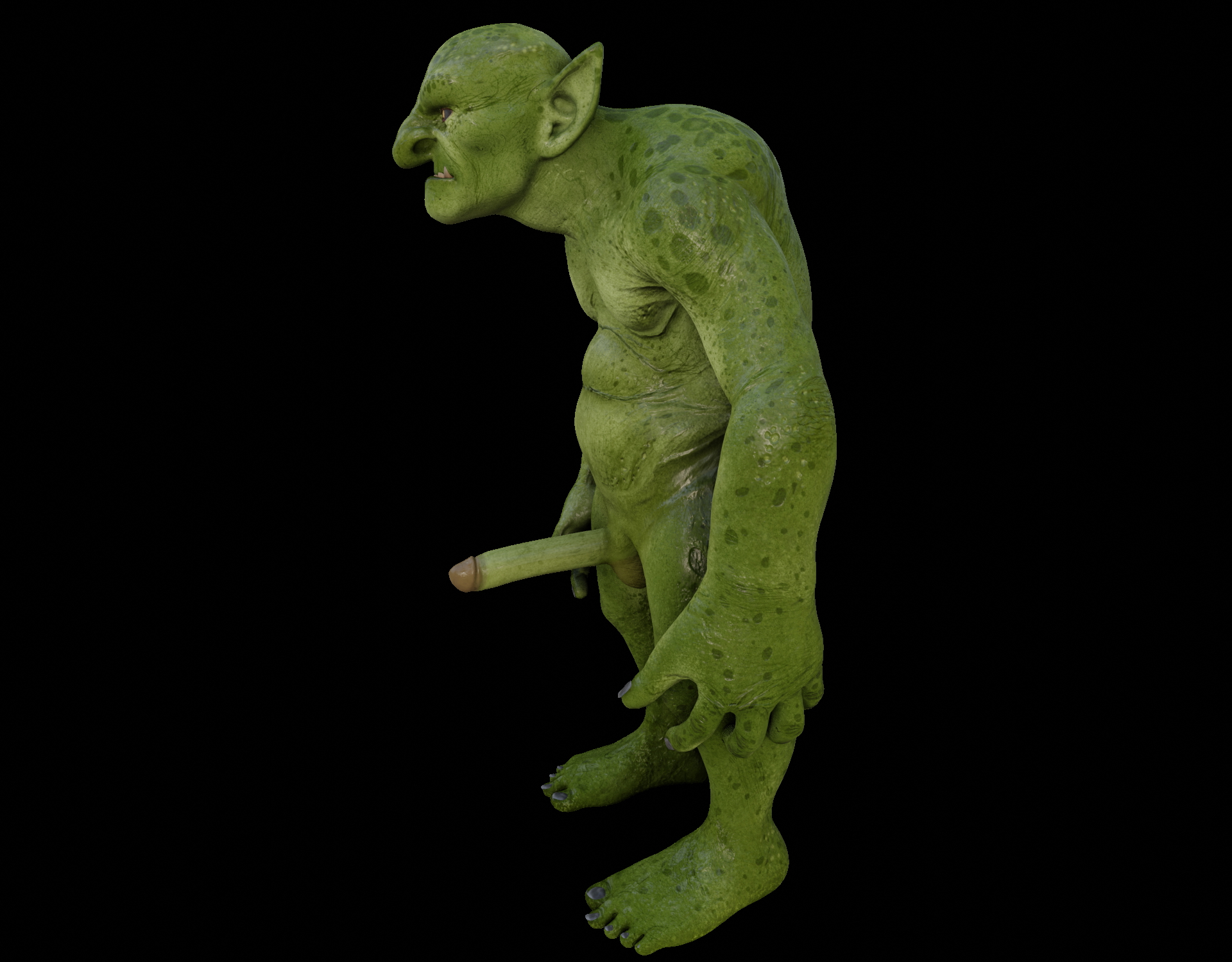 Goblin Model Character  Goblin Model Nsfw Nude 3