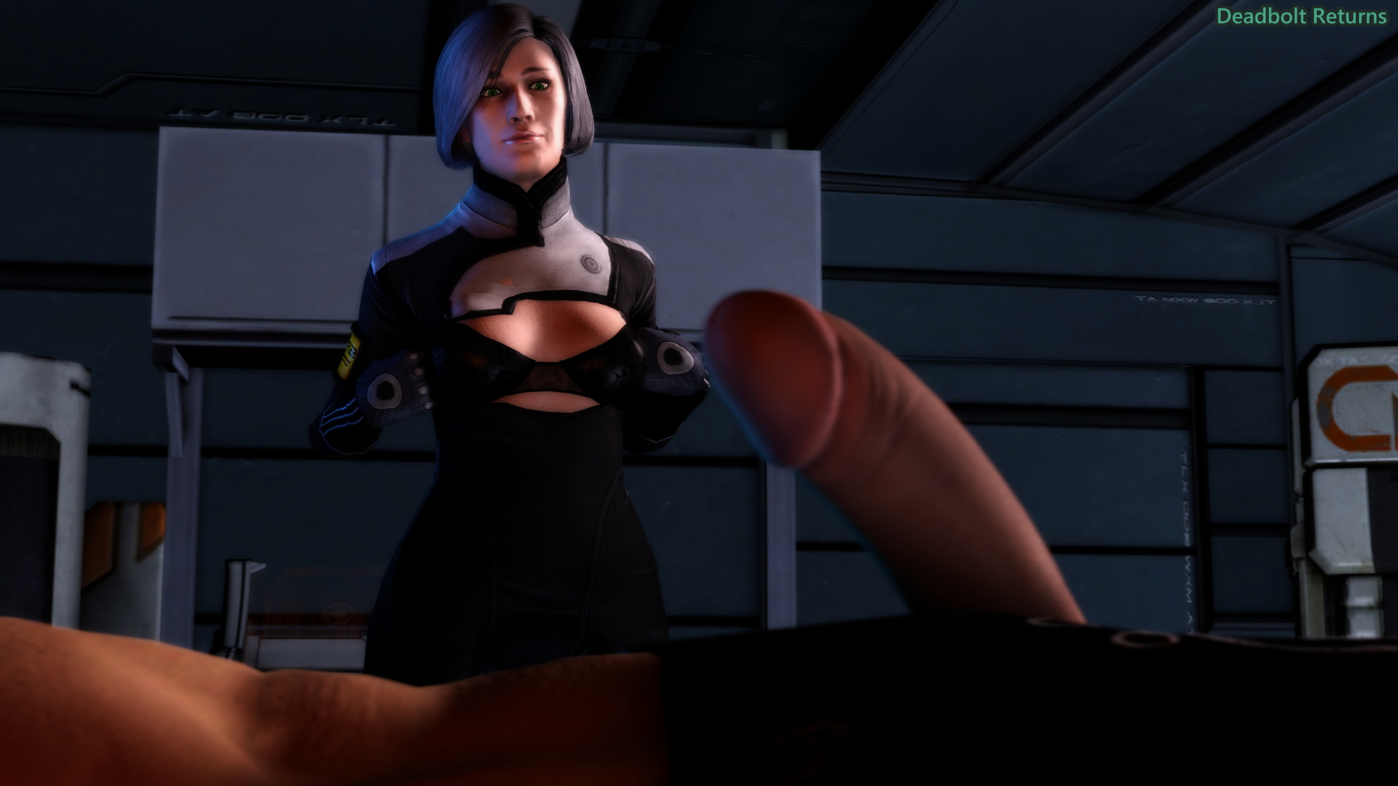 Special Examination Doctor Chakwas Commander Shepard Mass Effect Rule 34 Rule34 Sfm Source Filmmaker 2