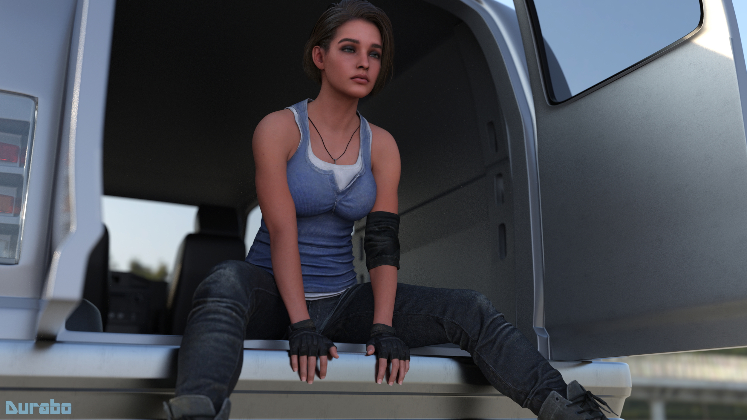 Jill Jill Valentine Resident Evil Nude Sex Toy Feet Pinup Solo 3