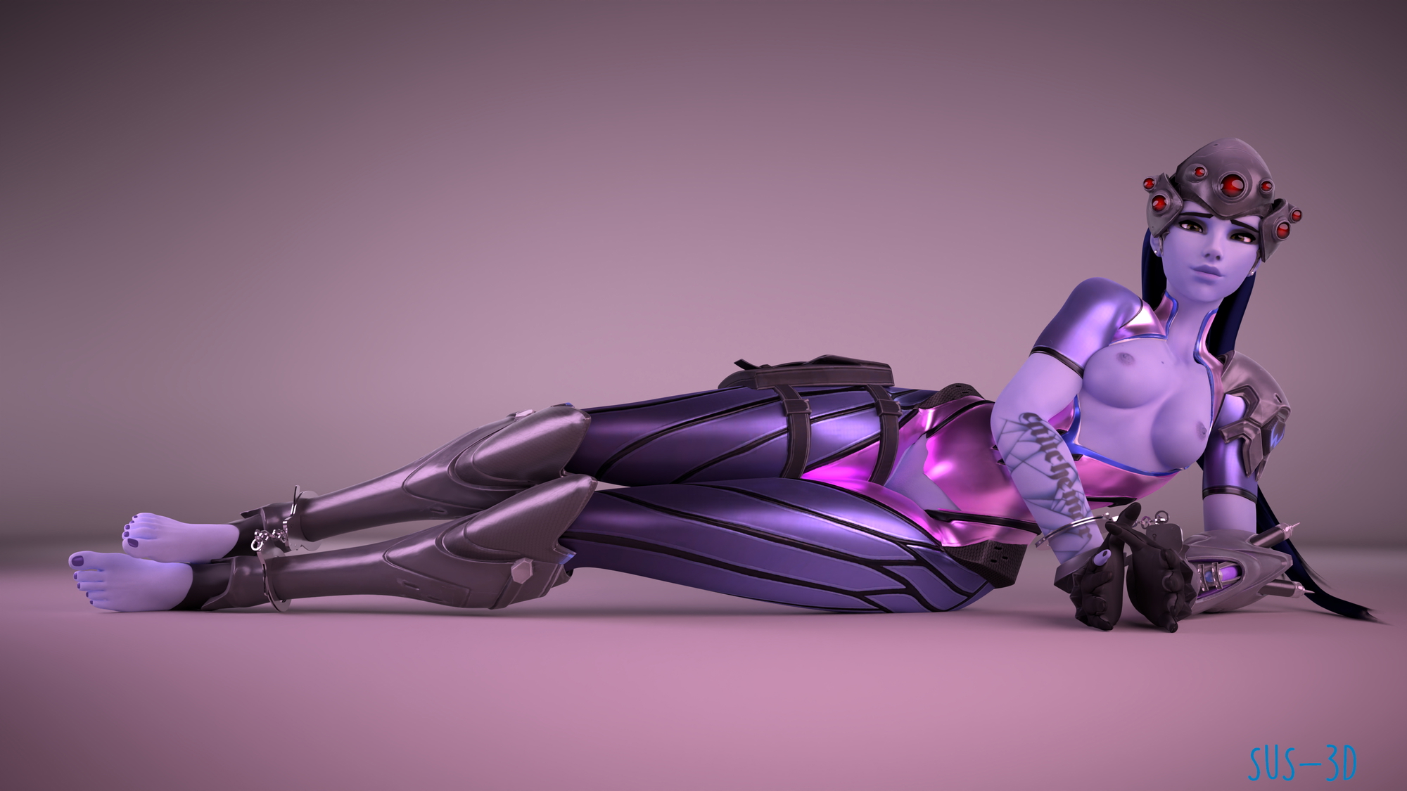 Widowmaker Porn Feets Overwatch Widowmaker Overwatch Feet Posing 3d Porn Nude Videogame Game Sexy Handcuff Chained Bondage