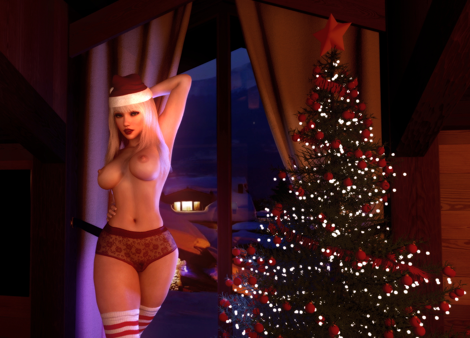 Community Contributions - December  3d Porn Futanari Futa 3dnsfw Cum Cum Covered Masturbating Model Sexy Photorealistic Nude Nudes 2