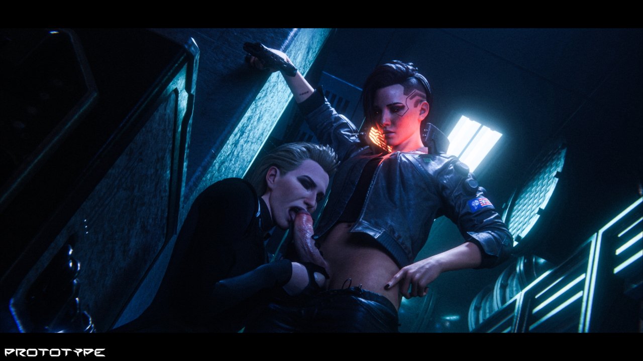 v and meredith oraljob V Meredith Stout Cyberpunk2077 Cyberpunk 2077 Judy Alvarez Cyberpunk Cyberpunk2077fanart 3