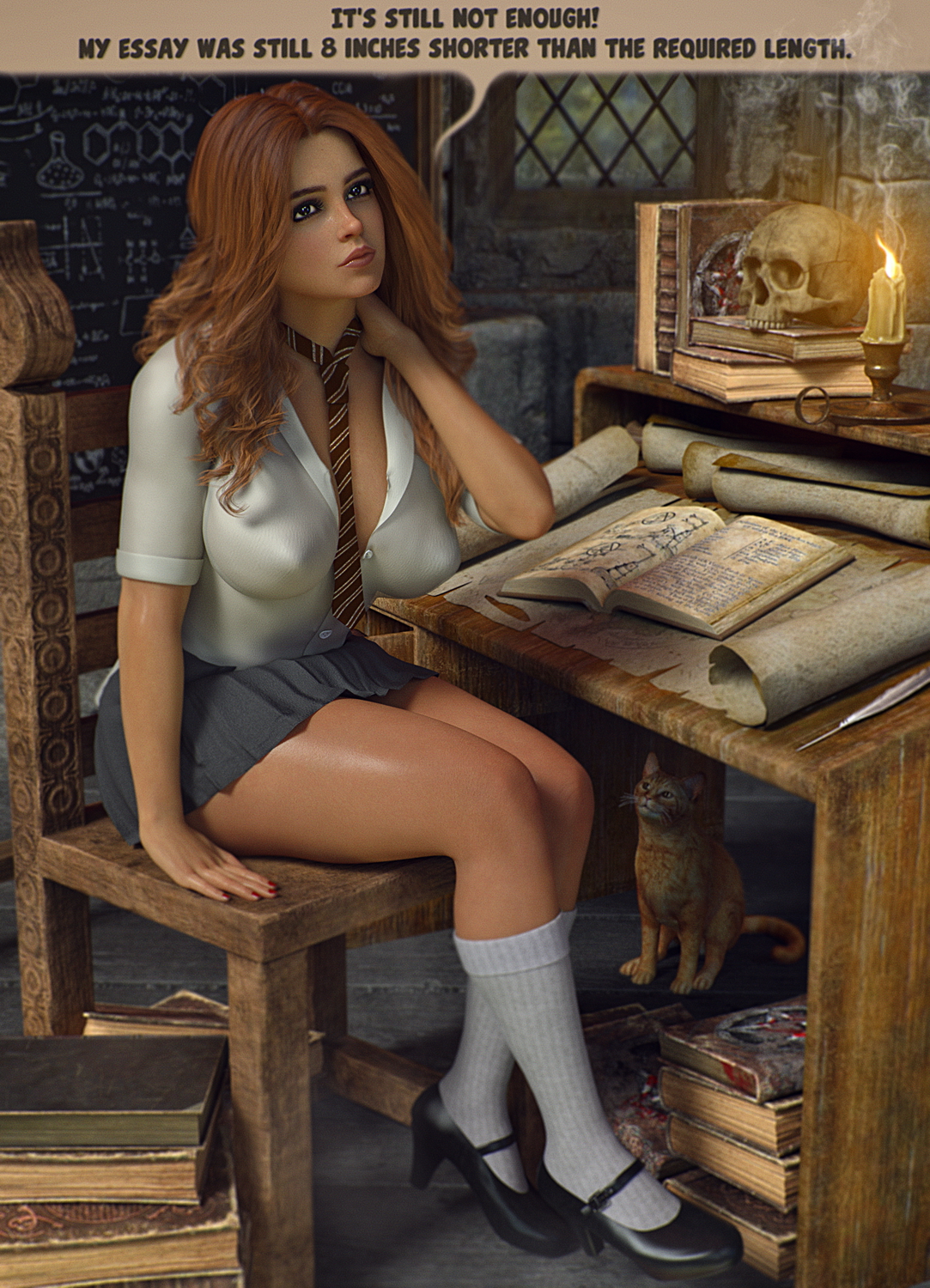 HERMIONE AND THE GRIMOIRE OF LUST (WIPS) Harry Potter Hermione Granger Hermione Comic Comics