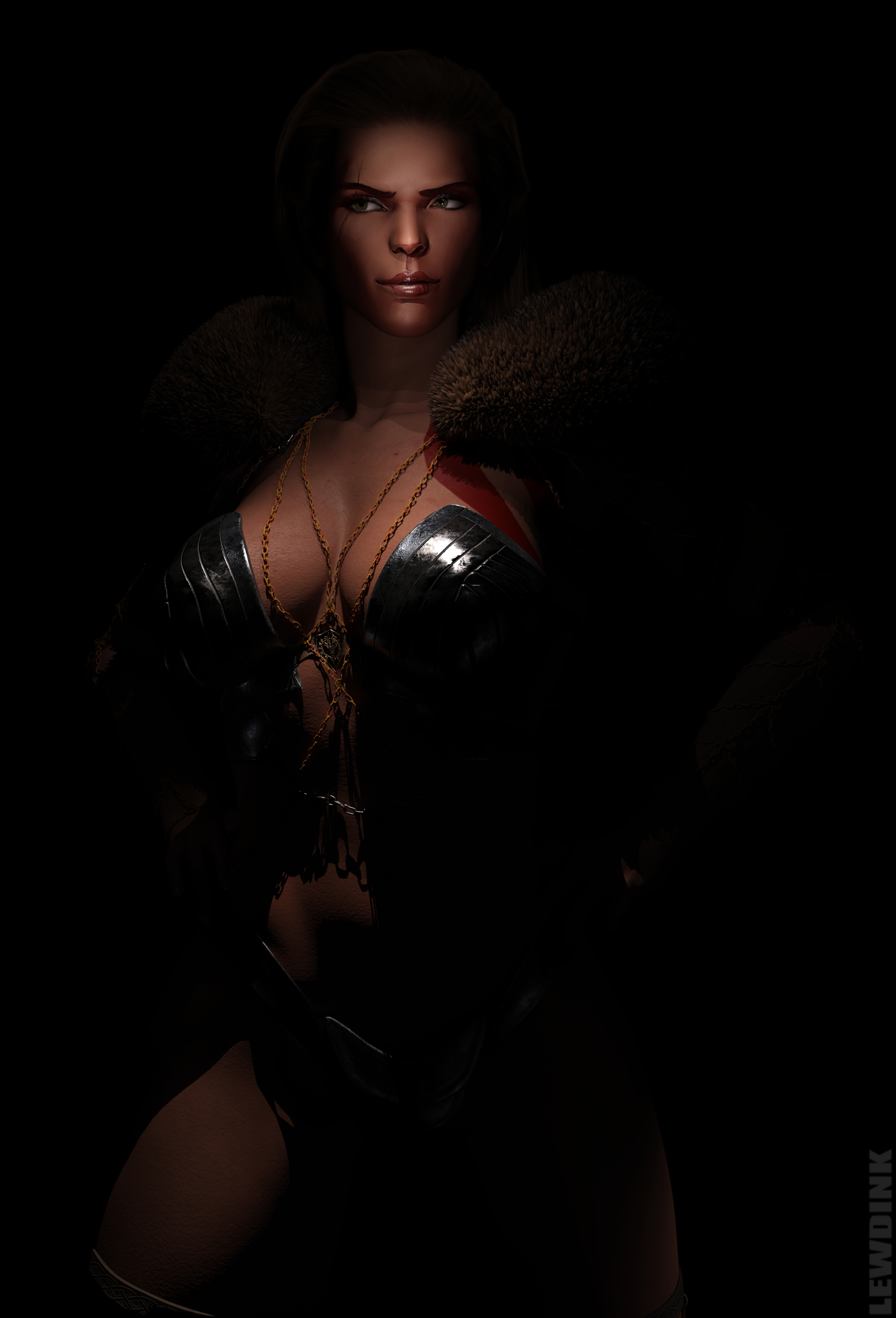Samara - Female barbarian  Muscles Musclegirl Barbarian Tattoo Big Tits Tattoos Abs Brunette Milf Mature Warrior Armor Body Paint Boobs Nude Fit 3d Porn 3d Girl 3dnsfw 3dxgirls Stripper 6