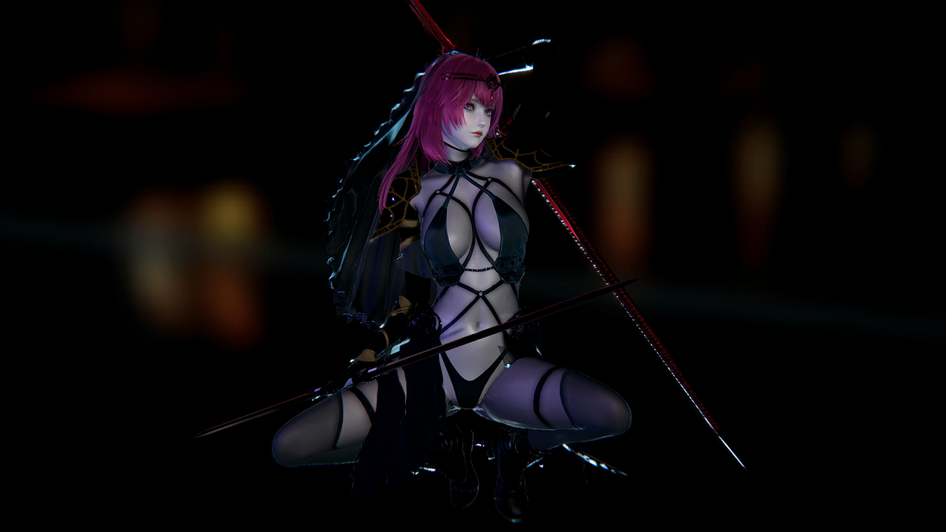 HoneySelect2 FGO Honey Select 2 Sfw Fgo Warrior Fantasy Character 1girl 3