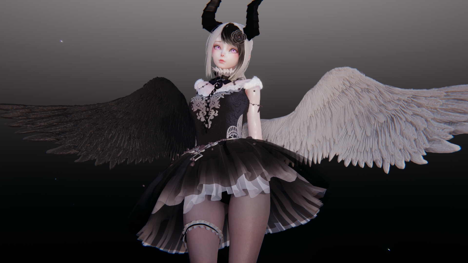 Honey Select 2 Honey Select 2 Aigirl 3d Porn Sexy Character Teen Adorable Succubus Horns Small Tits Small Ass Young Panties Fishnet Stockings 6