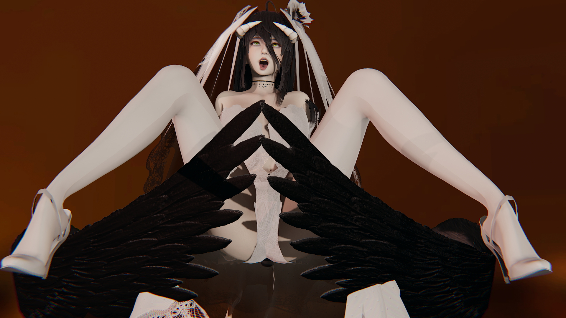 Honey Select 2 Honey Select 2 Albedo 3d Girl Sexy Horns Succubus Sfw 11