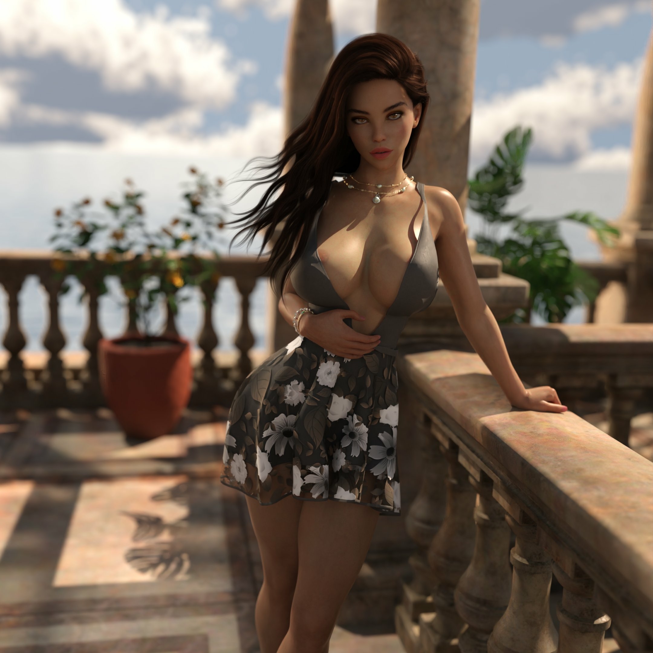 This pinup set of Jade is dropping soon! Acexgamestudio Original Character Nipples Pink Nipples Lingerie Big Dick Sexy Horny Face Horny 3d Porn 4