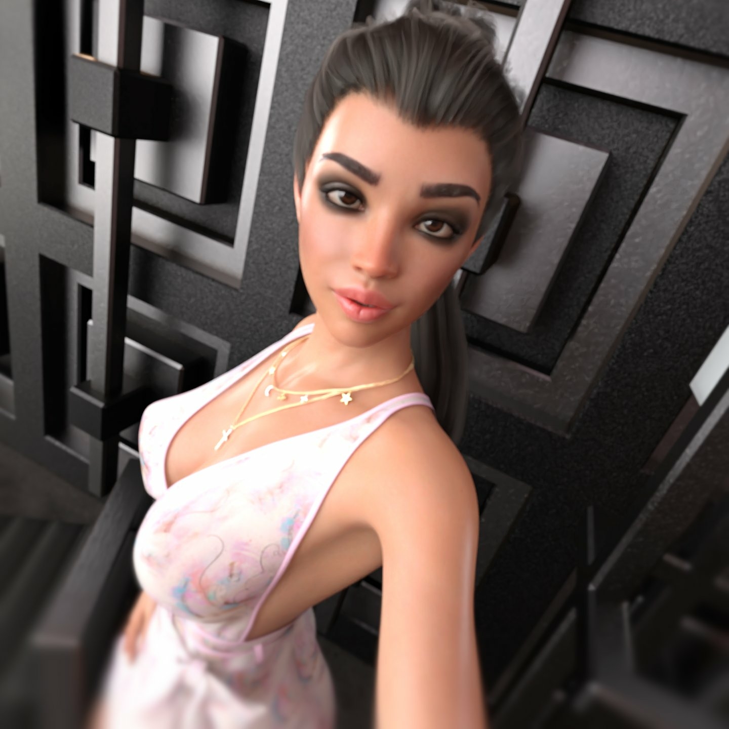 Happy Saturday! Acexgamestudio Original Character Lingerie Sexy Horny Face Horny 3d Porn
