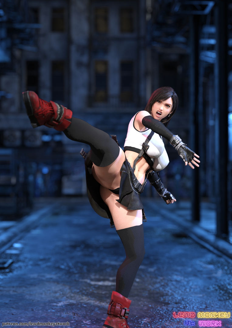 Tifa - Final Heaven Tifa Lockhart Tifa Final Fantasy Final Fantasy 7 Final Fantasy 7 Remake Final Fantasy VII Pinup Sexy Nude Big Tits Big Ass Pussy Render