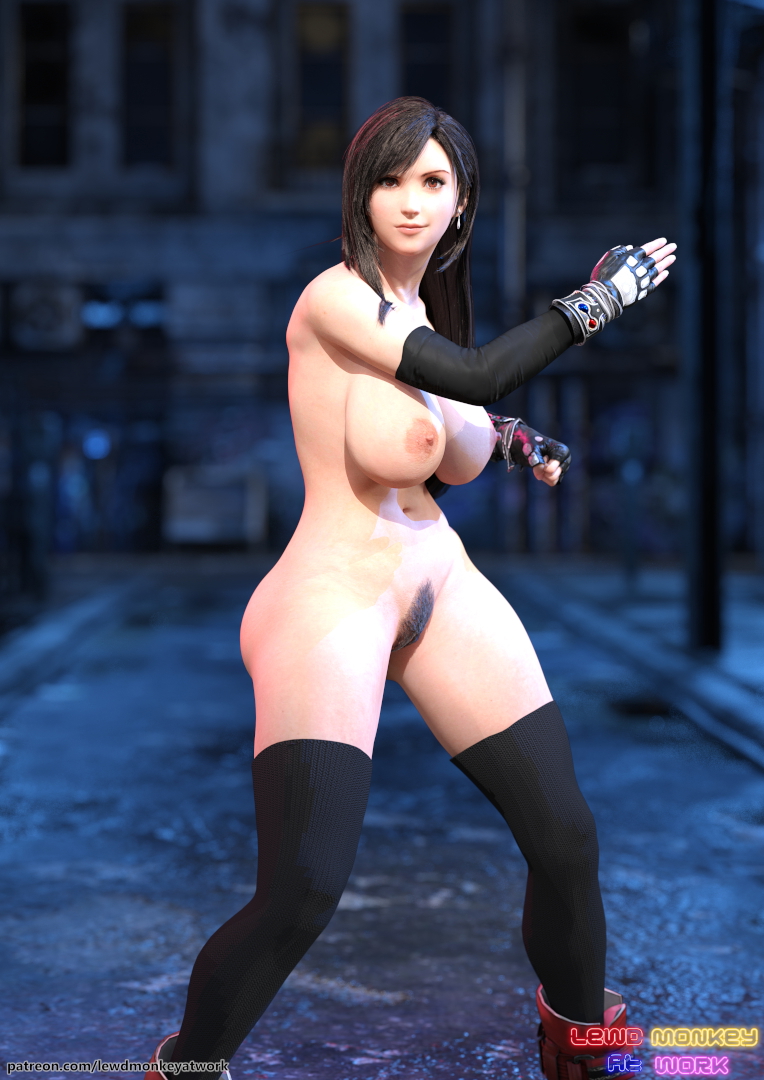 Tifa - Final Heaven Tifa Lockhart Tifa Final Fantasy Final Fantasy 7 Final Fantasy 7 Remake Final Fantasy VII Pinup Sexy Nude Big Tits Big Ass Pussy Render 3
