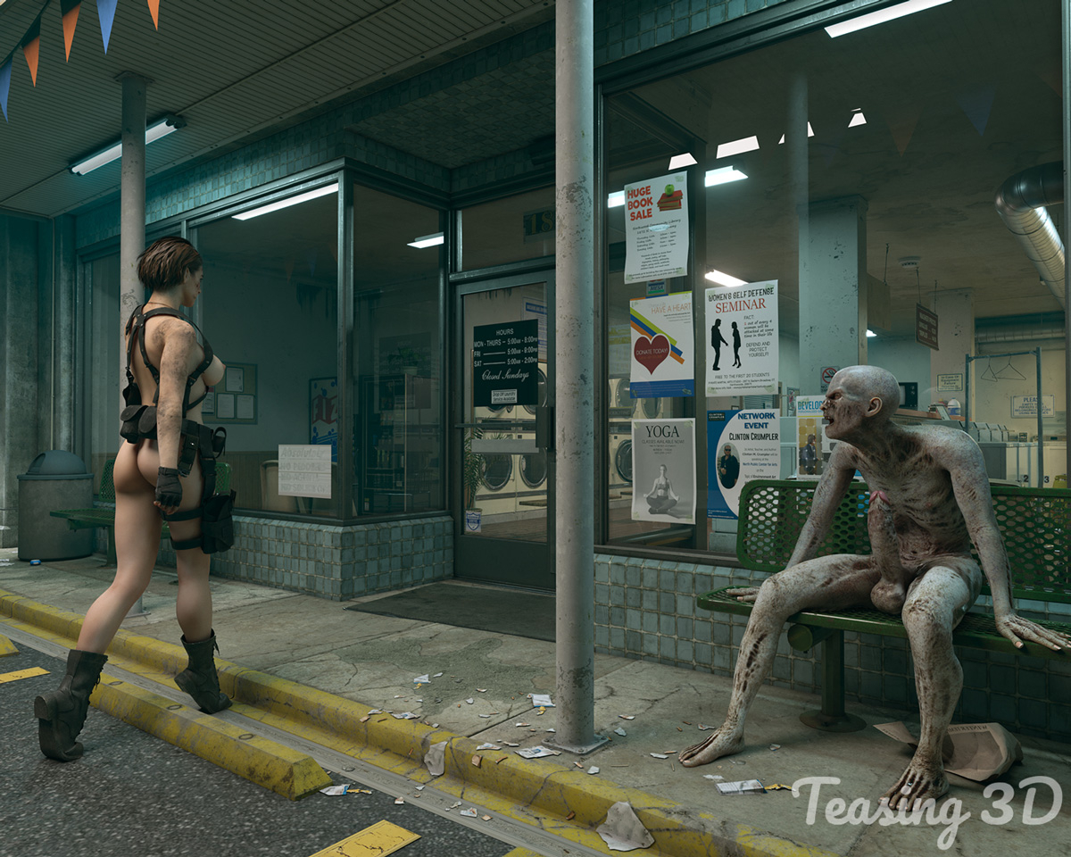Jill Valentine Washing time Part 1 Jill Valentine 3dxgirls 2