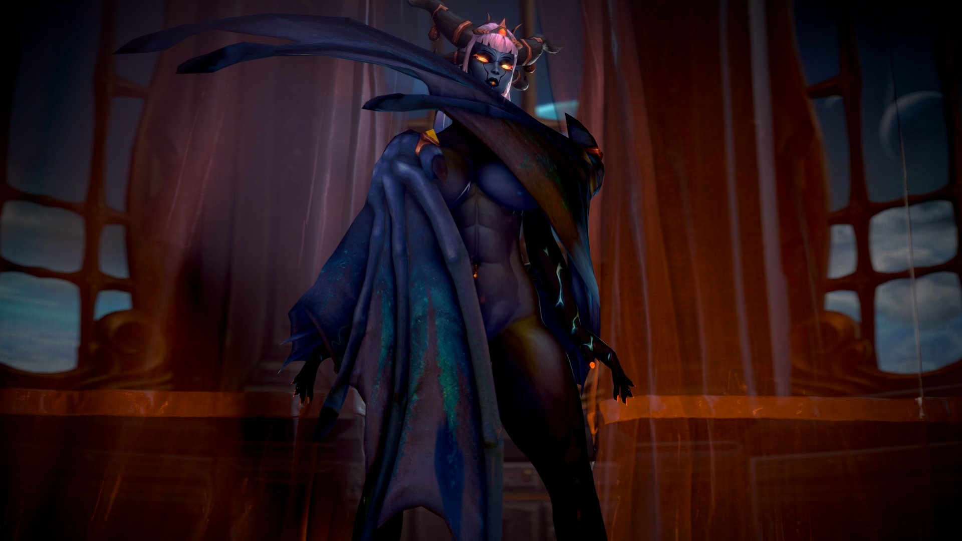 Beauty beast Draenei Naked Fully Naked Futanari Sexy Horny Face Dickgirl Big Dick Big Tits Tits 3d Porn