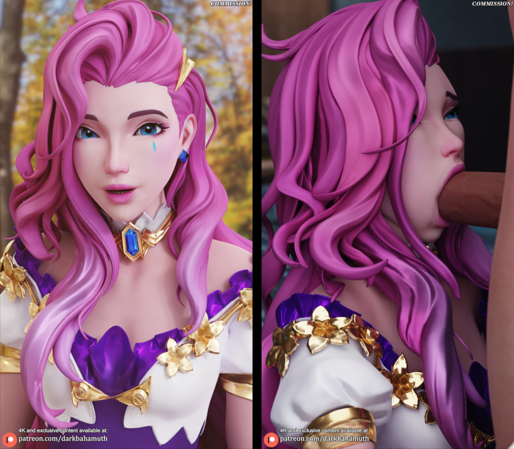Seraphine is a cutie | Commission! Seraphine League Of Legends 