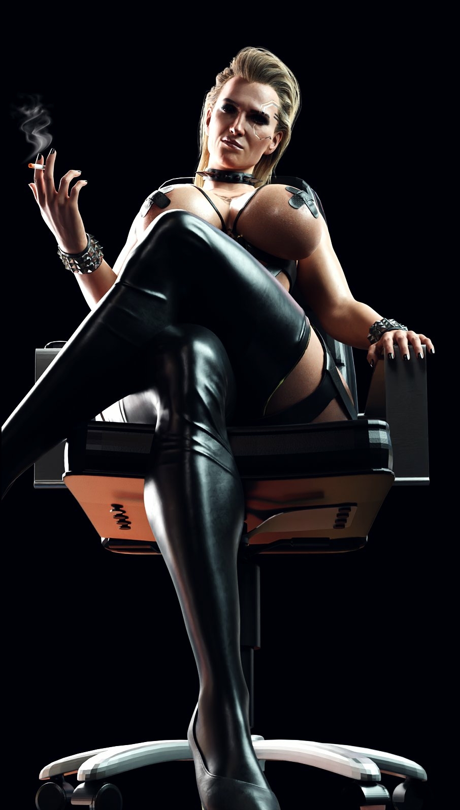 Mommy Stout Part 2 Meredith Stout Cyberpunk2077 Dick Blowjob Nipples Naked Fully Naked Pink Nipples Ass Bbc Nsfw Boobs Big boobs Tits Sexy 3d Porn