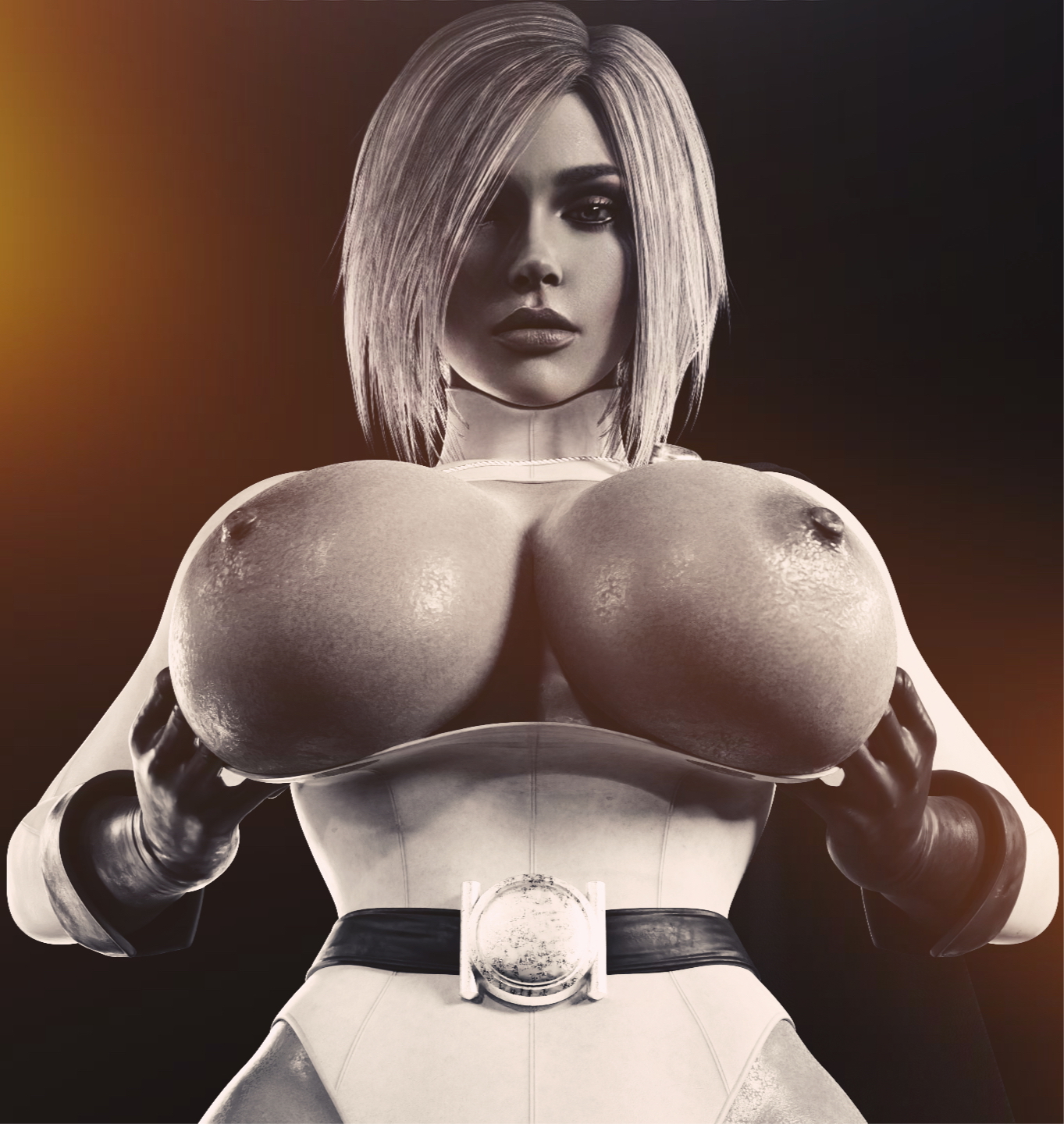 Power Girl - Booba reveal Power Girl Supergirl Series Nipples Dick Naked Pink Nipples Ass Bbc Nsfw Boobs Big boobs Tits Sexy 3d Porn