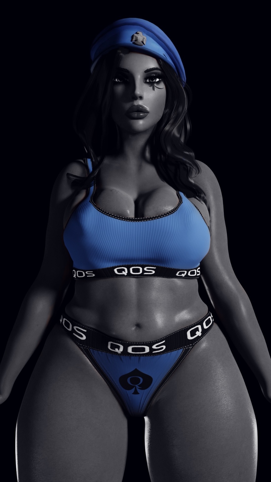 Ana Amari QoS Ana Amari Overwatch Bikini Lingerie Naked Ass Bbc Nsfw Boobs Big boobs Tits Sexy 3d Porn