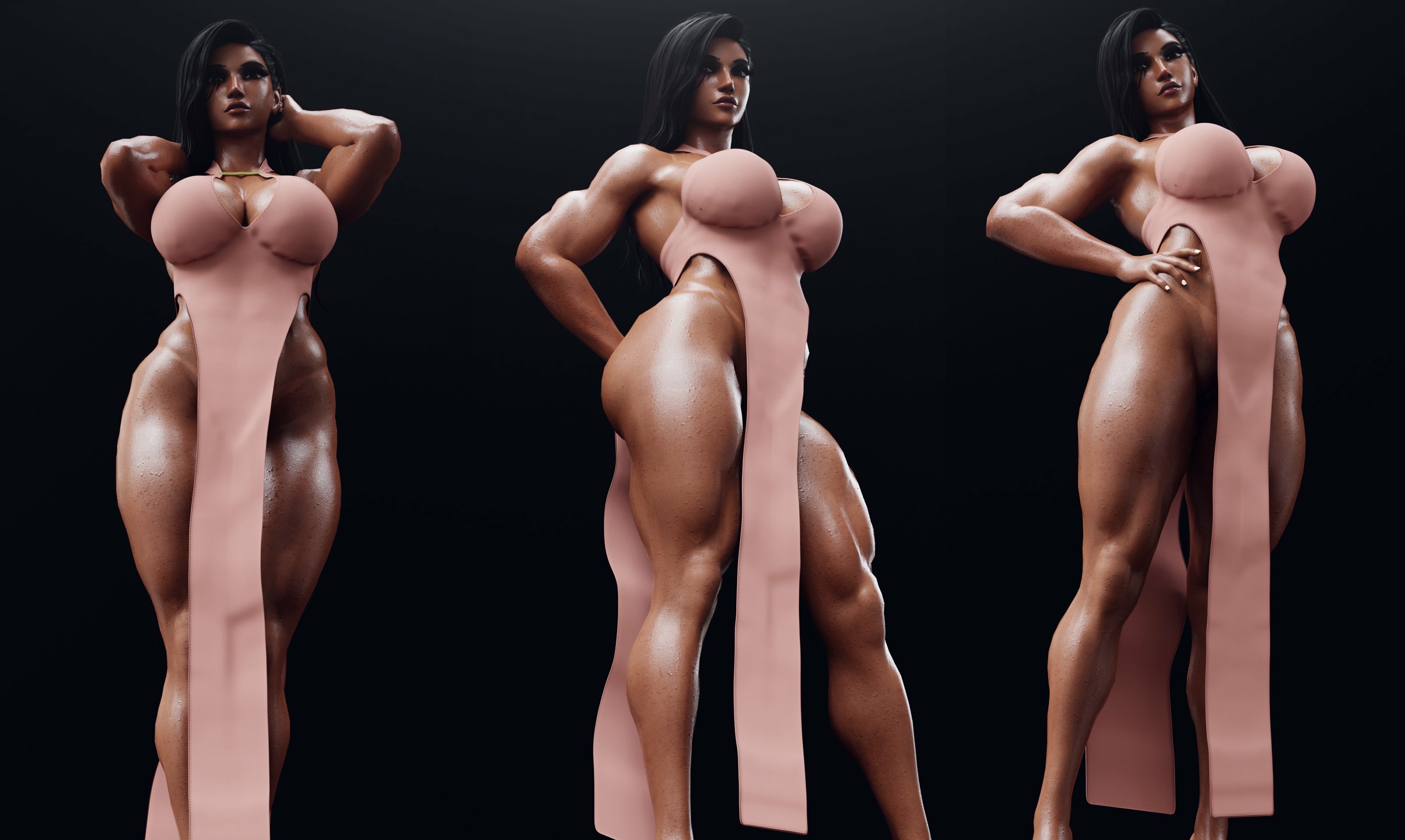 Pharah - Legs for days Pharah Overwatch Back View Ass Big boobs Horny Face Sexy 3d Porn 2