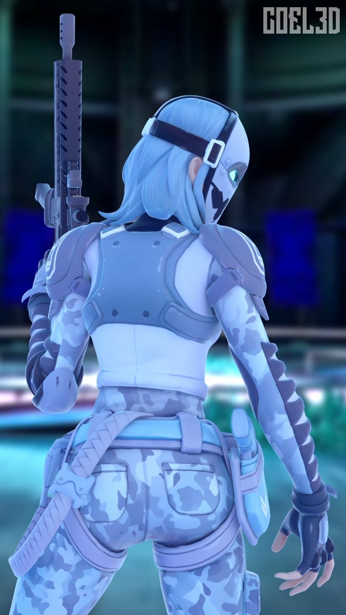 I made a pic of Zadie Zadie Fortnite Back View Naked Boobs Big boobs Horny Face Sexy Furry 3d Porn