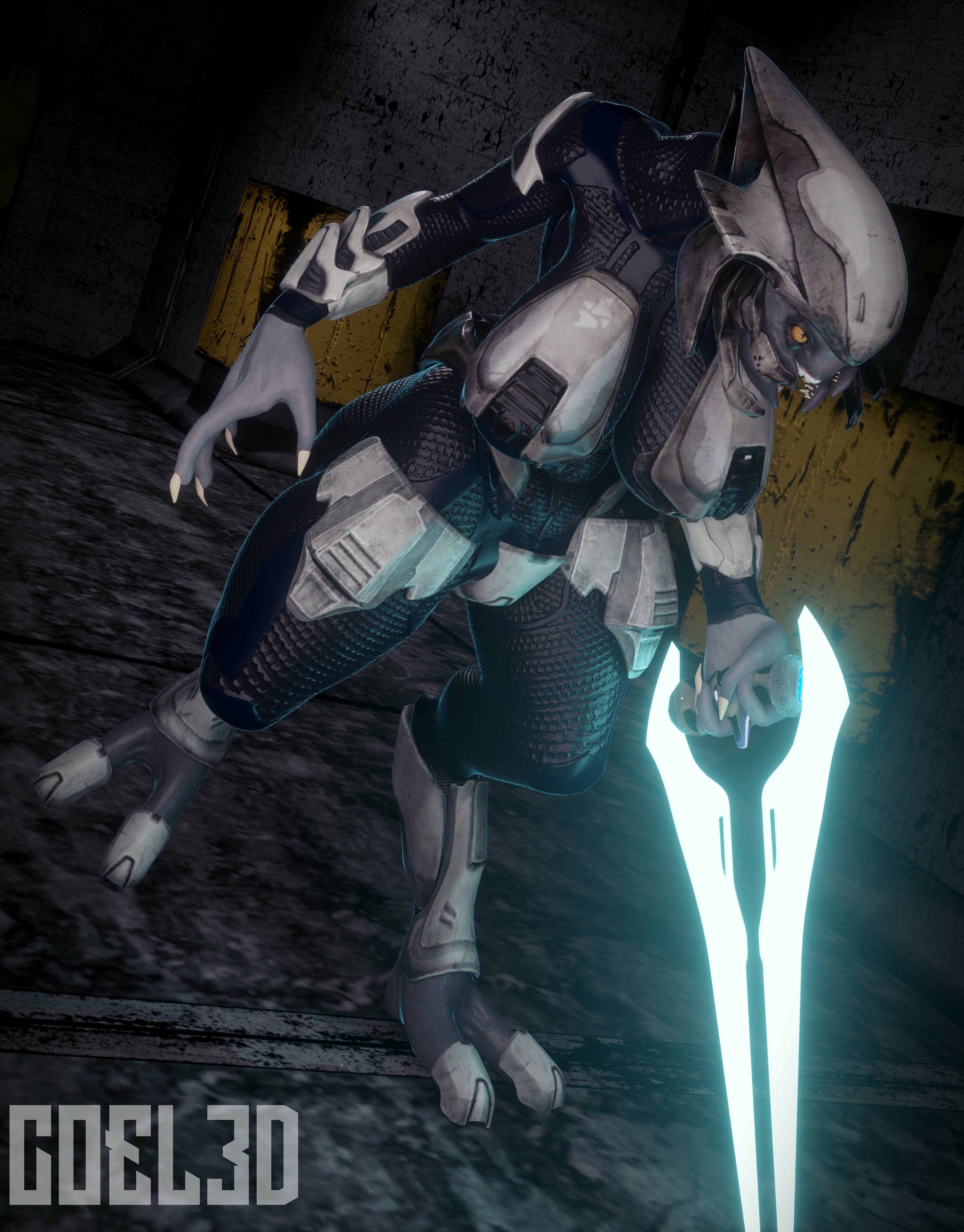 Juat an elite girl. Elite (halo) Halo Boobs Big boobs Horny Face Sexy Furry 3d Porn