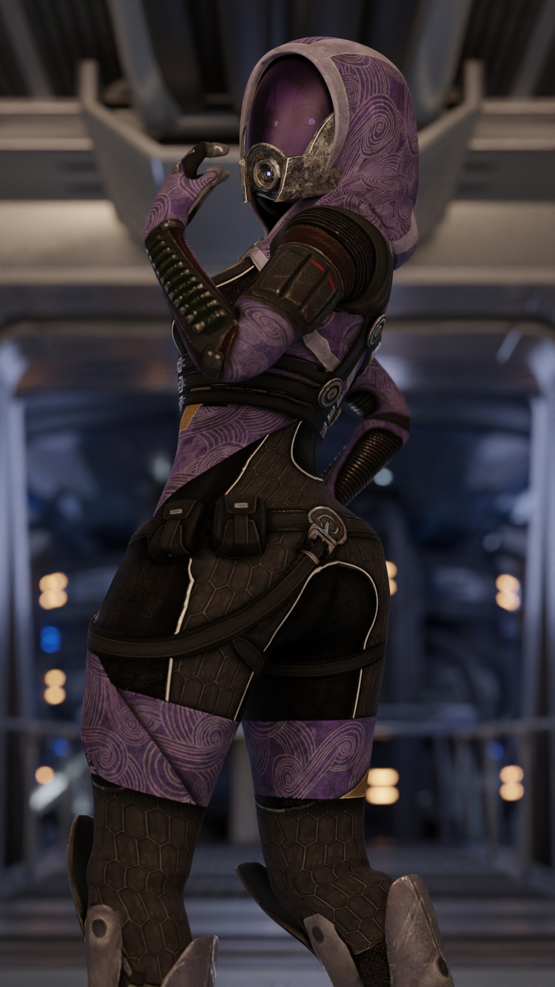 Tali having fun Tali Zorah Tali'zorah Nar Rayya Mass Effect Alien Girl Licking Licking Cock Bwc 8