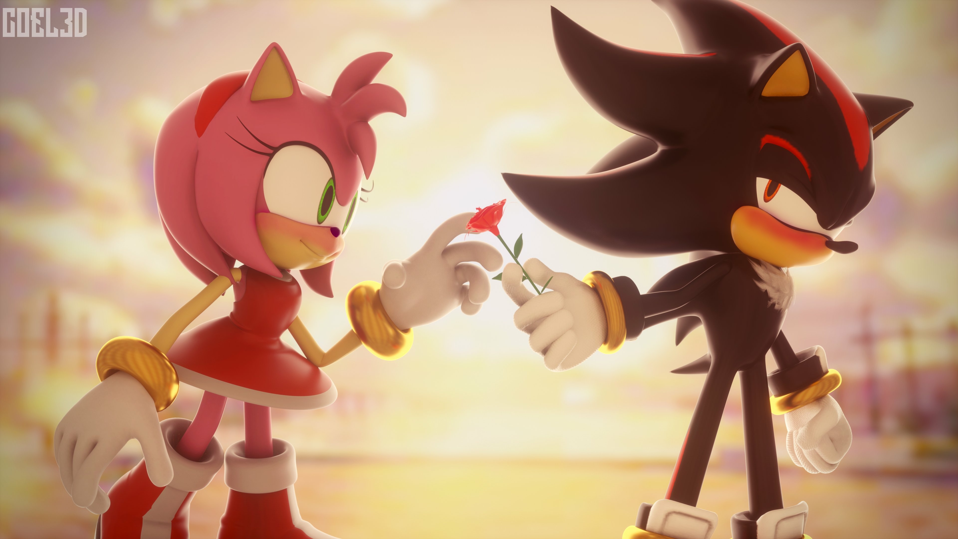 Hope y all like it. Shadow Amy Rose Sonic Horny Face Sexy Furry 3d Porn