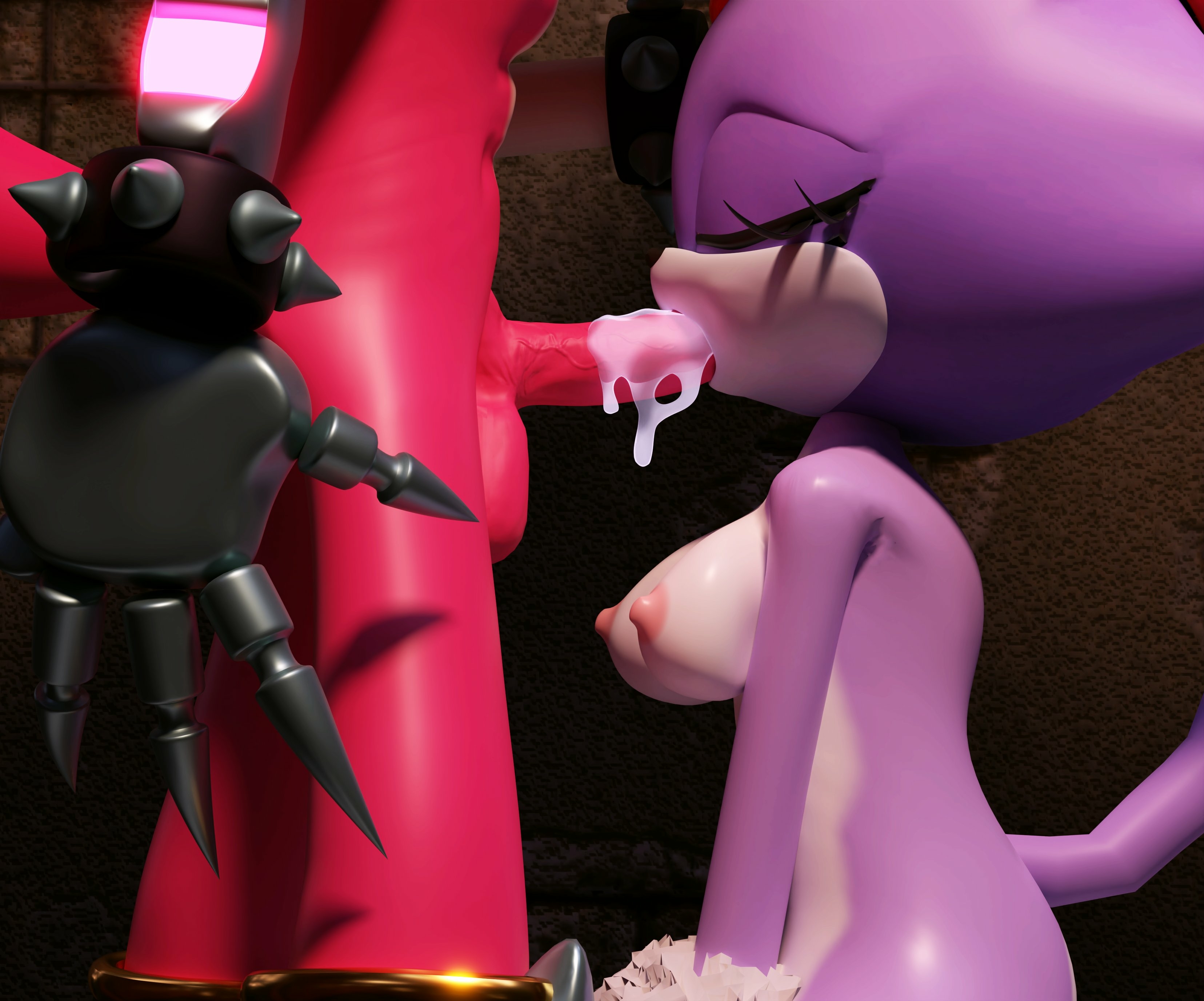 Cereza and Blaze definetly bonded before going back to Sol dimension Blaze The Cat Sonic Oral Sex Oral Cum Original Character Anal Anal Penetration Anal Sex Ass Naked Sexy Furry 3d Porn