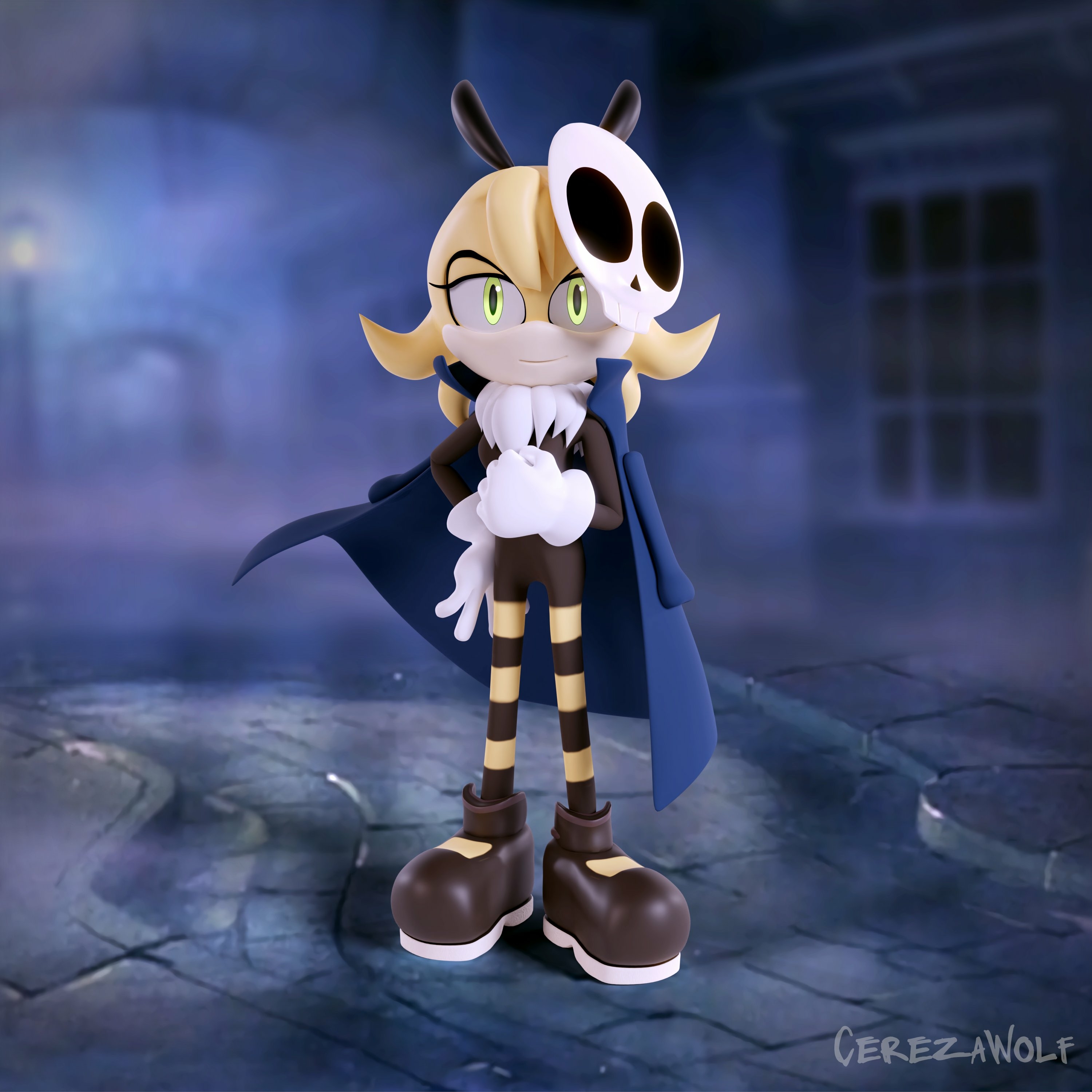 Heidi the Hornet flies into the mystery. Sonic Original Character Big Dick Naked Boobs Horny Face Sexy Furry 3d Porn