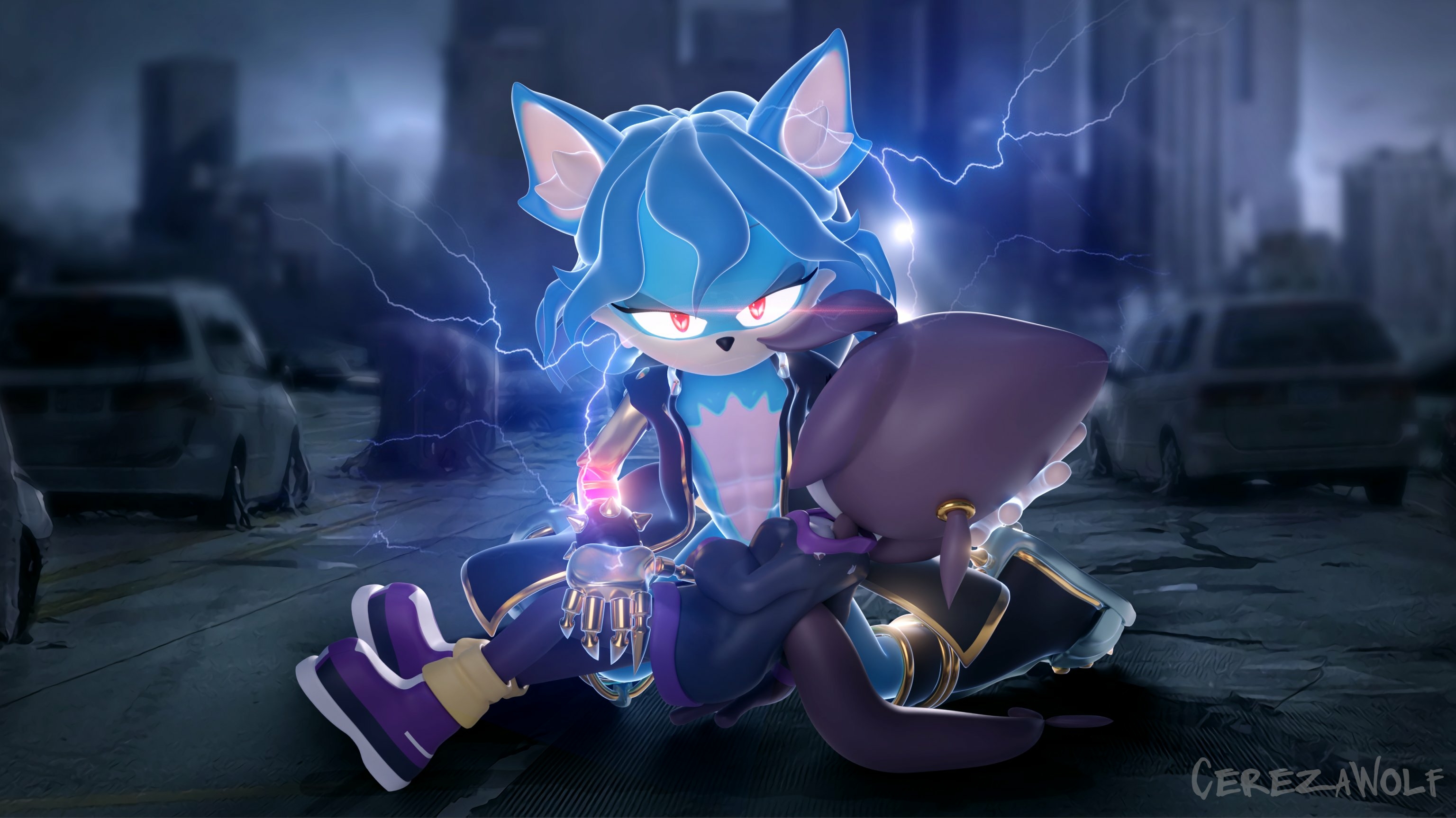 Cereza doesn t often turn into super but he can if he s under extreme pressure. Sonic Original Character Horny Face Sexy Furry 3d Porn
