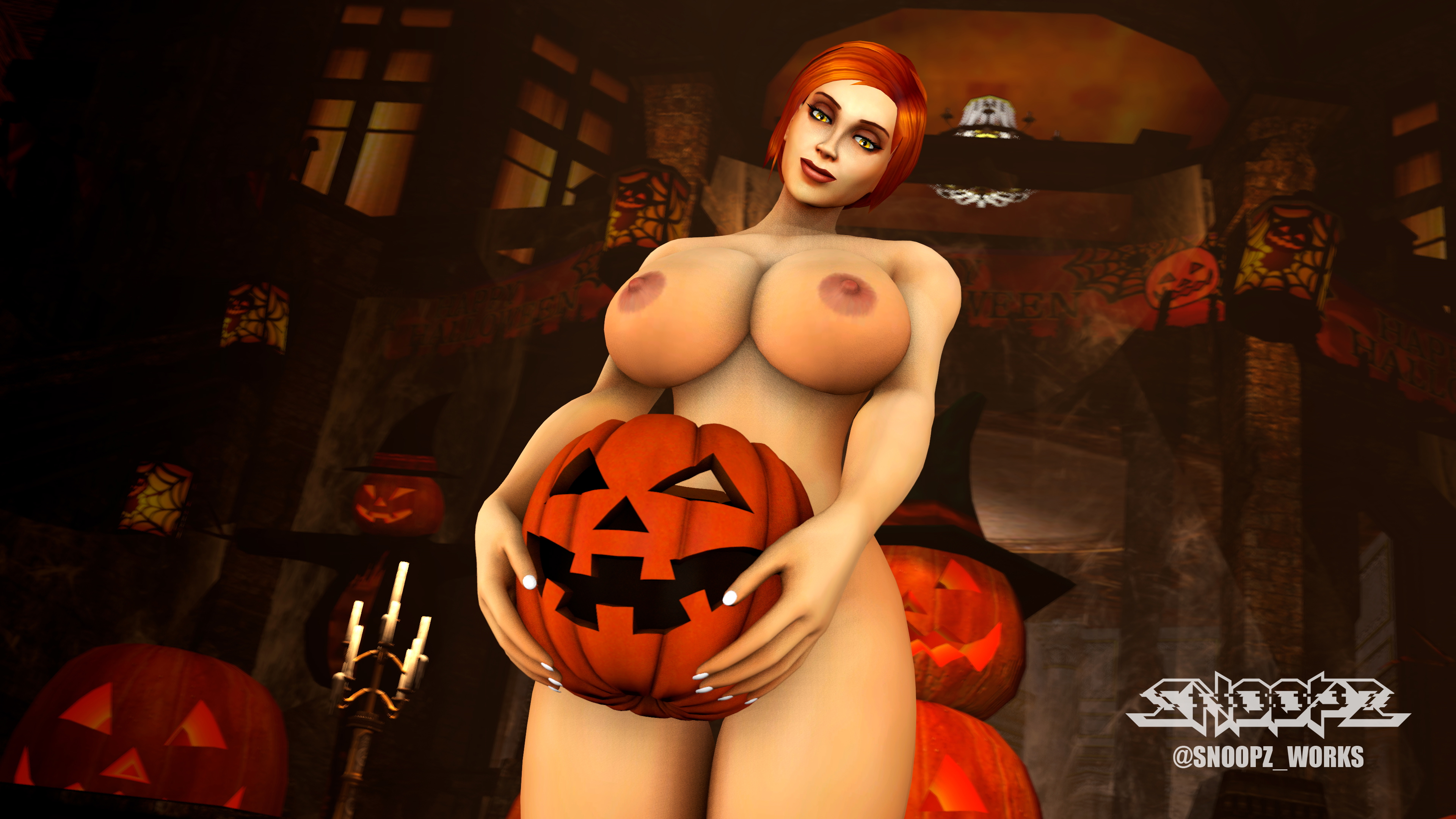 -Happy Halloween! Again. but... With Assumi!- Assumi World Of Warcraft Naked Ass Big boobs Boobs Sexy Horny Face 3d Porn 3